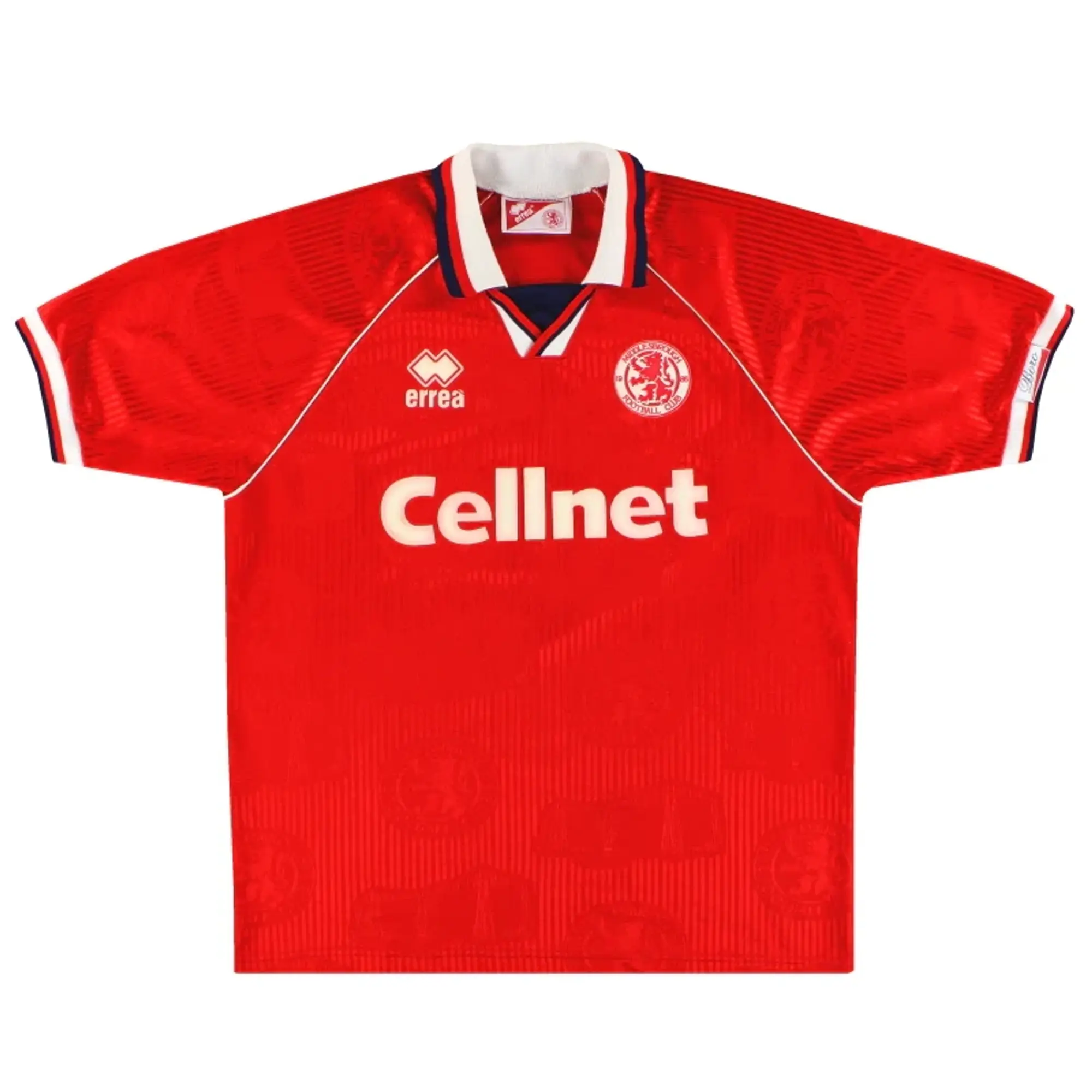 1995-96 Middlesbrough Errea Home Shirt XL - Middlesbrough / Excellent / XL
