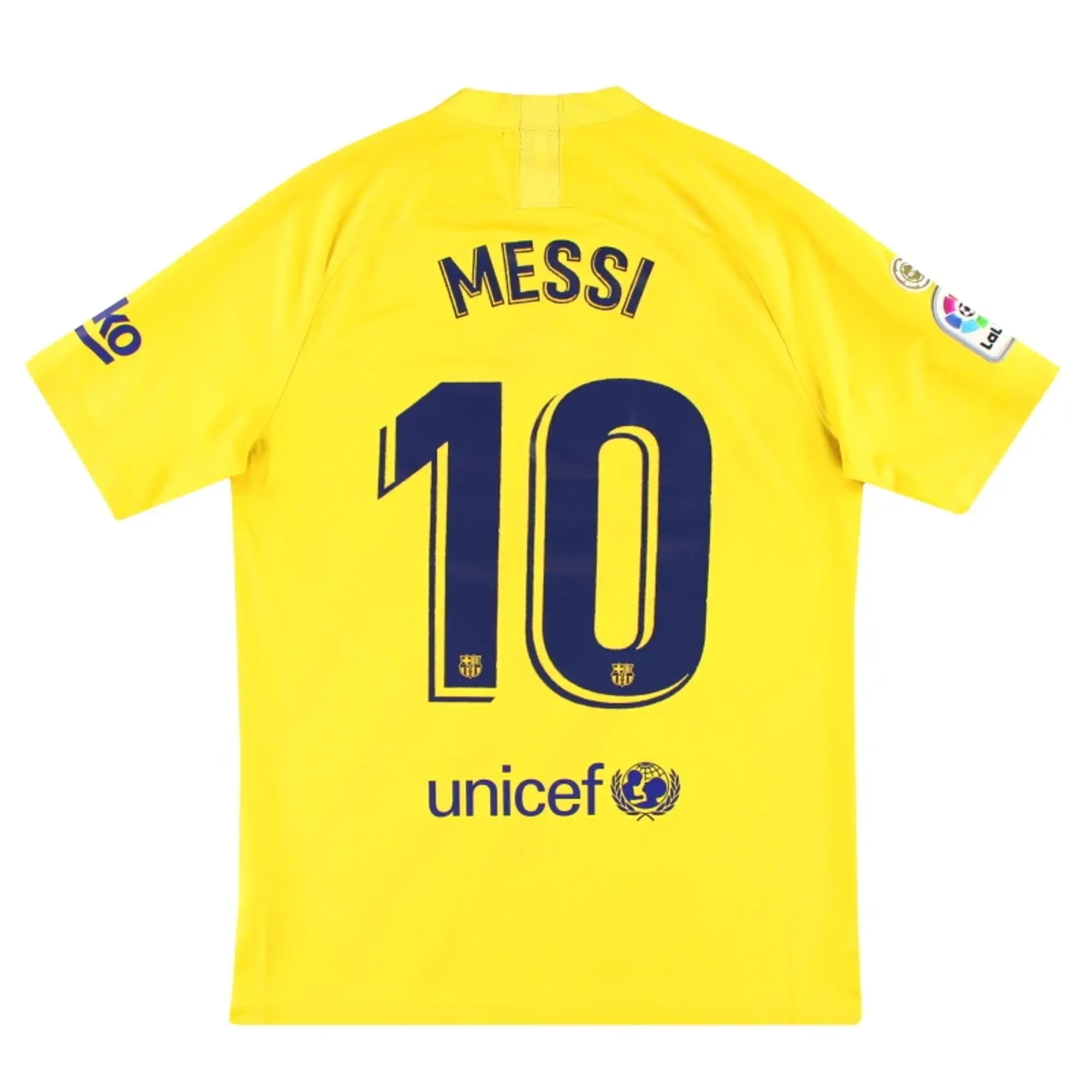2019-20 Barcelona Nike Away Shirt Messi #10 M - Barcelona / Excellent / Medium
