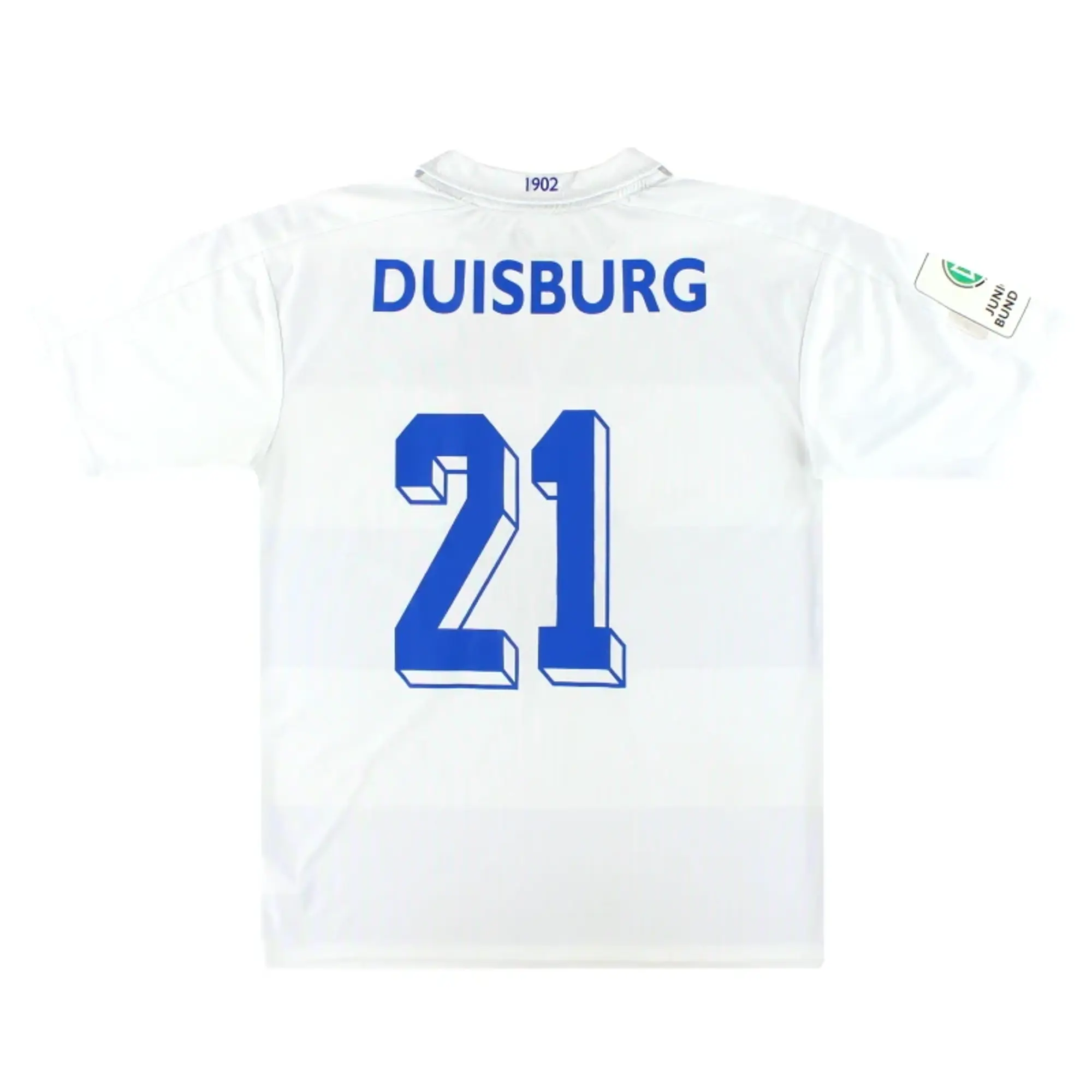 2017-18 MSV Duisburg Player Issue U-19's Home Shirt #21 L - Other German Clubs / Excellent / Large