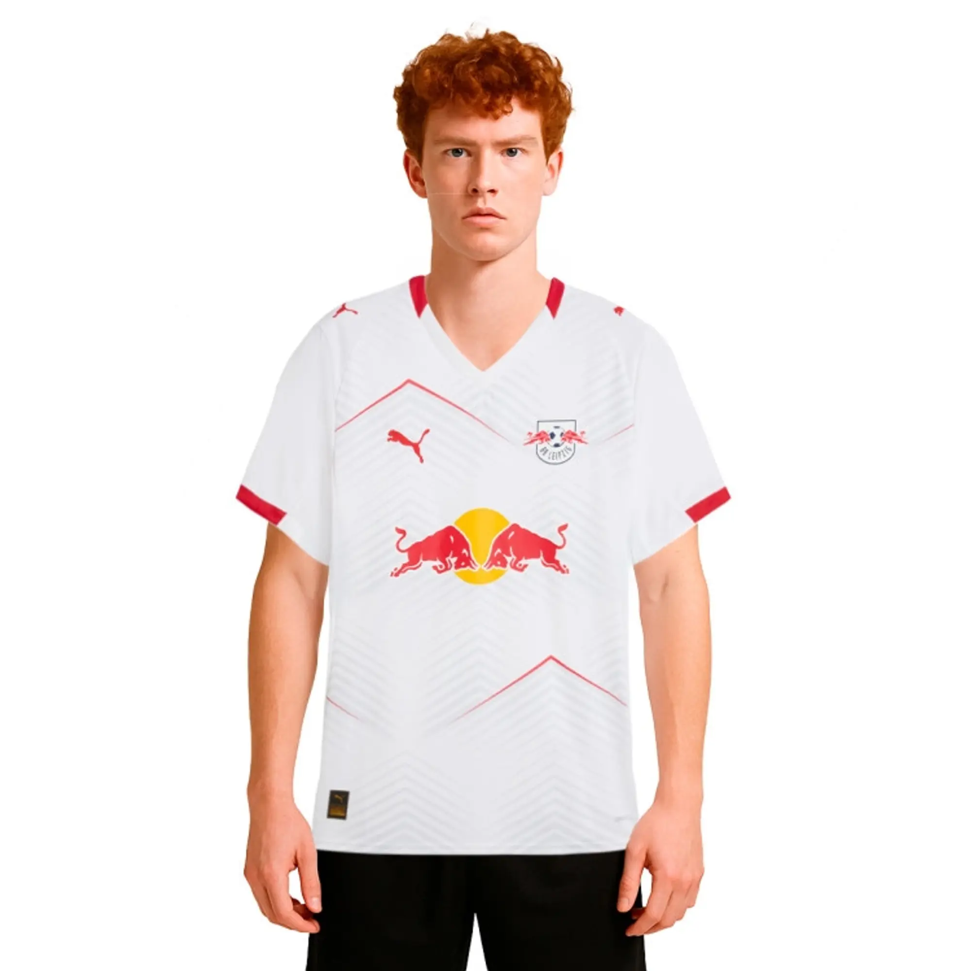 PUMA Rb Leipzig 25/26 Home Jersey Men, White/For All Time Red, size 3XL