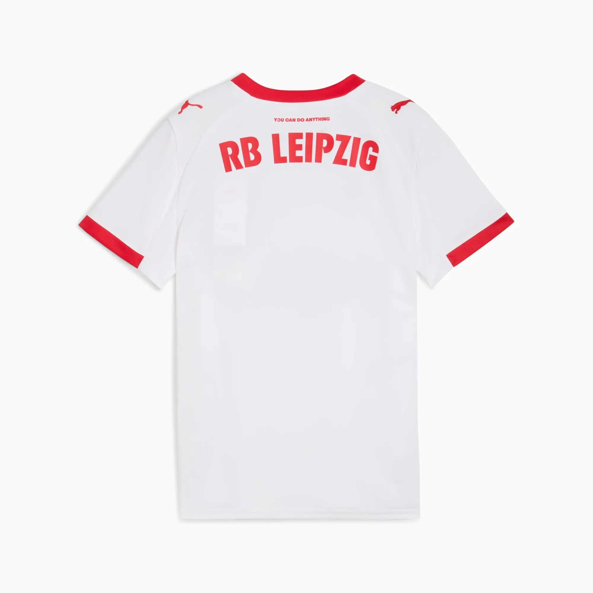 PUMA Rb Leipzig 25/26 Home Jersey Youth, White/For All Time Red, size 11-12 Youth