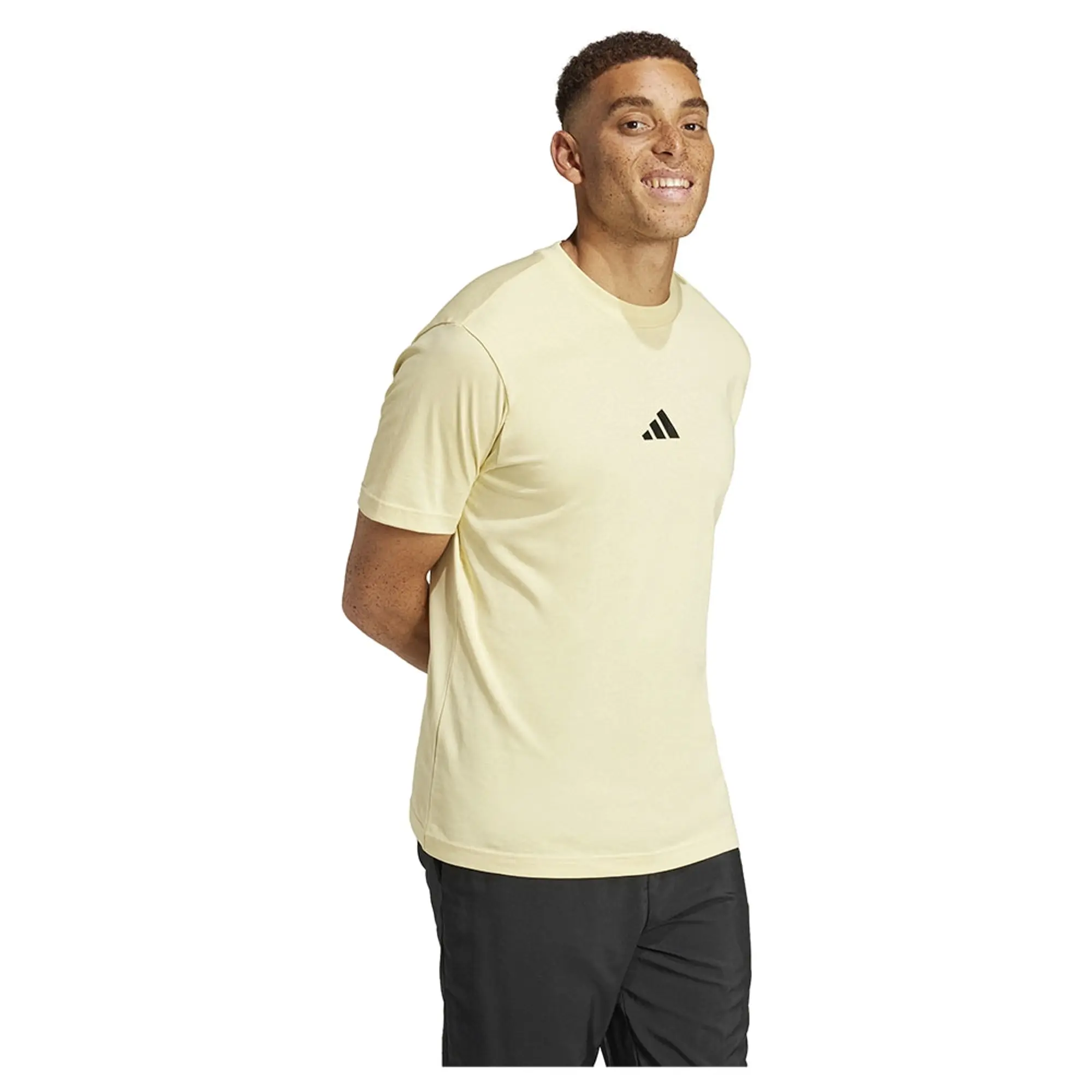 Adidas Essentials Small Logo Single Jersey Short Sleeve T-shirt
