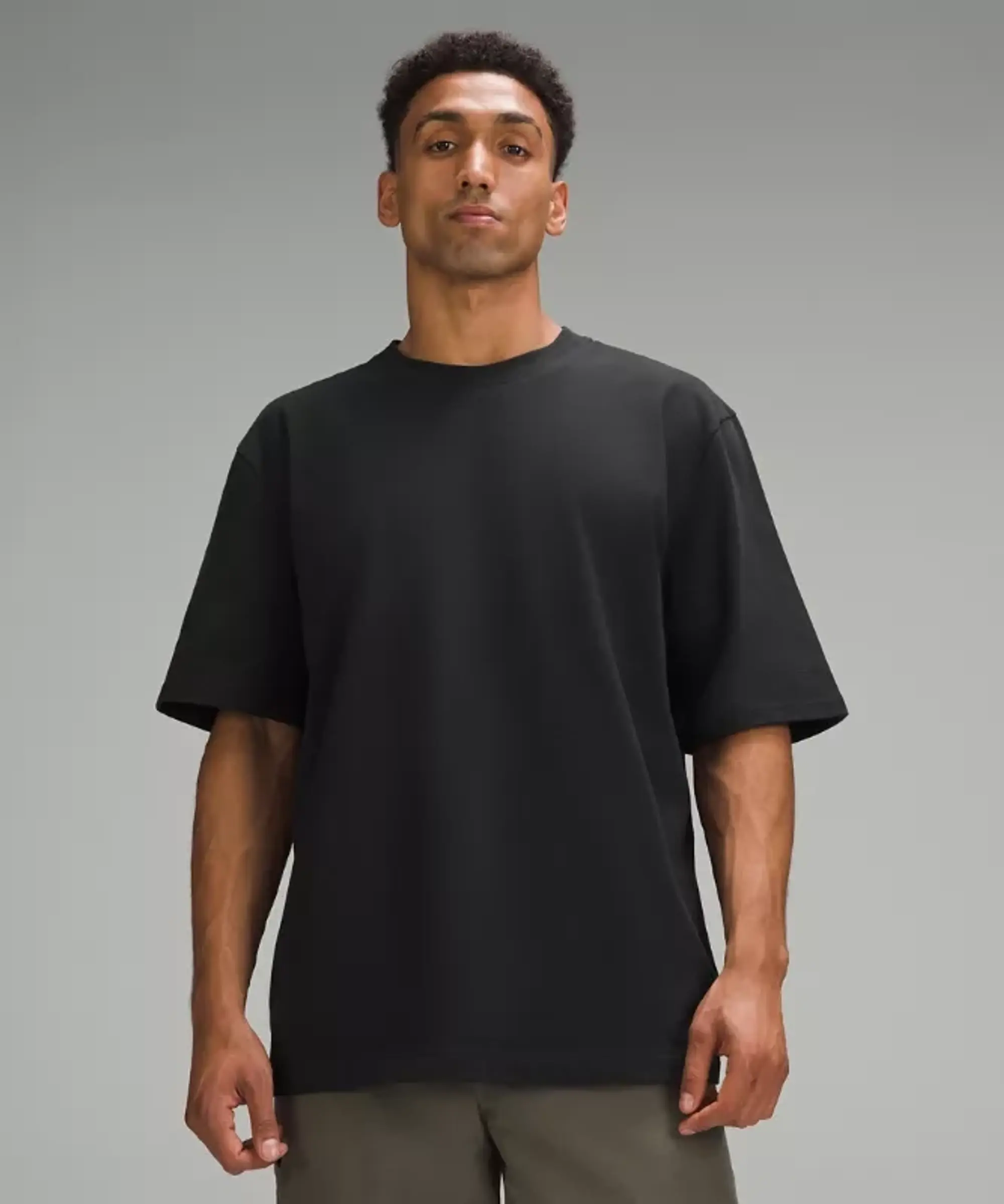 lululemon – Men's Heavyweight Jersey T-Shirt – Color Black – Size L