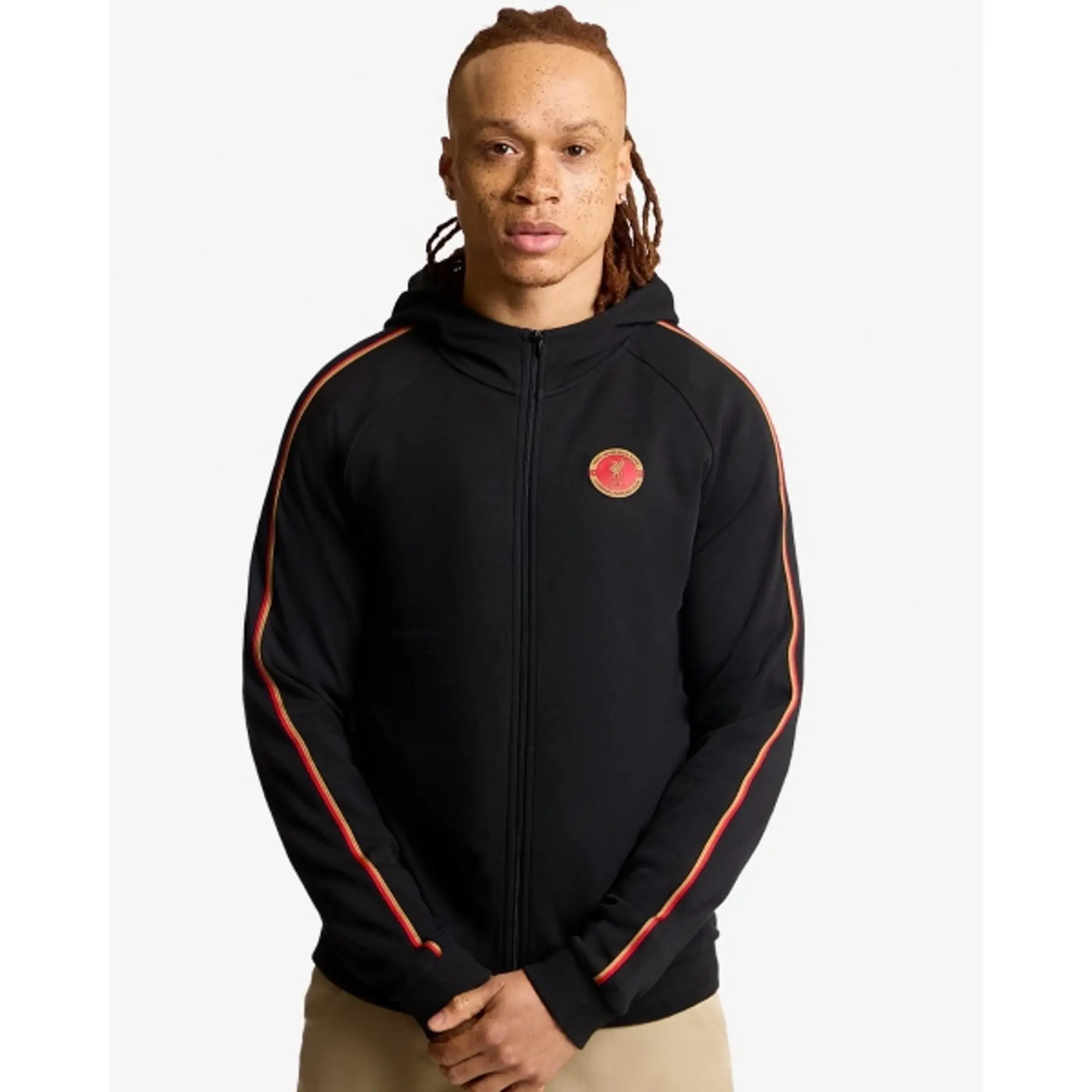 LFC EST. 1892 Adults Zip Through Hoodie Black