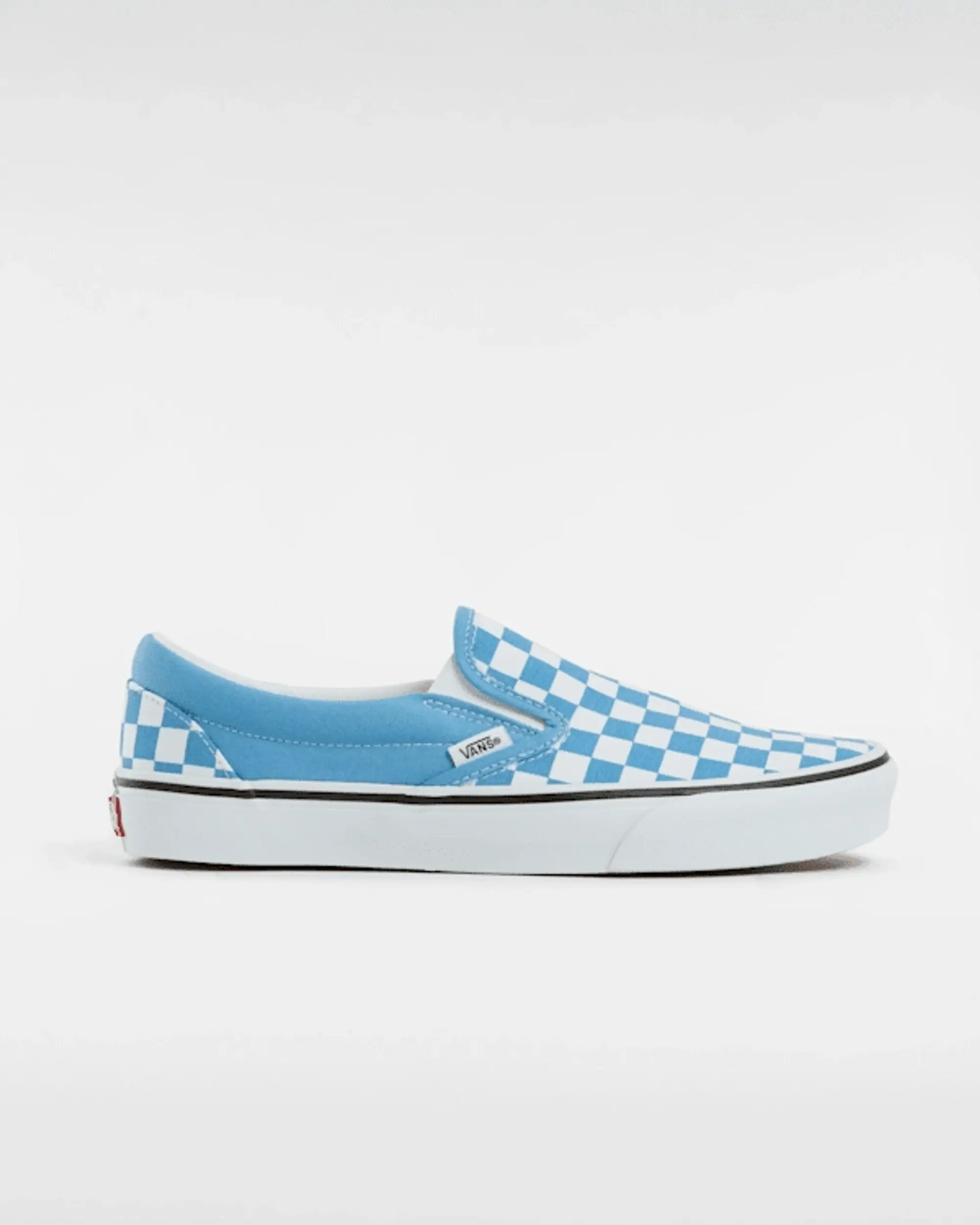 Vans - Classic Slip-On Checkerboard Shoes, Man, Blue