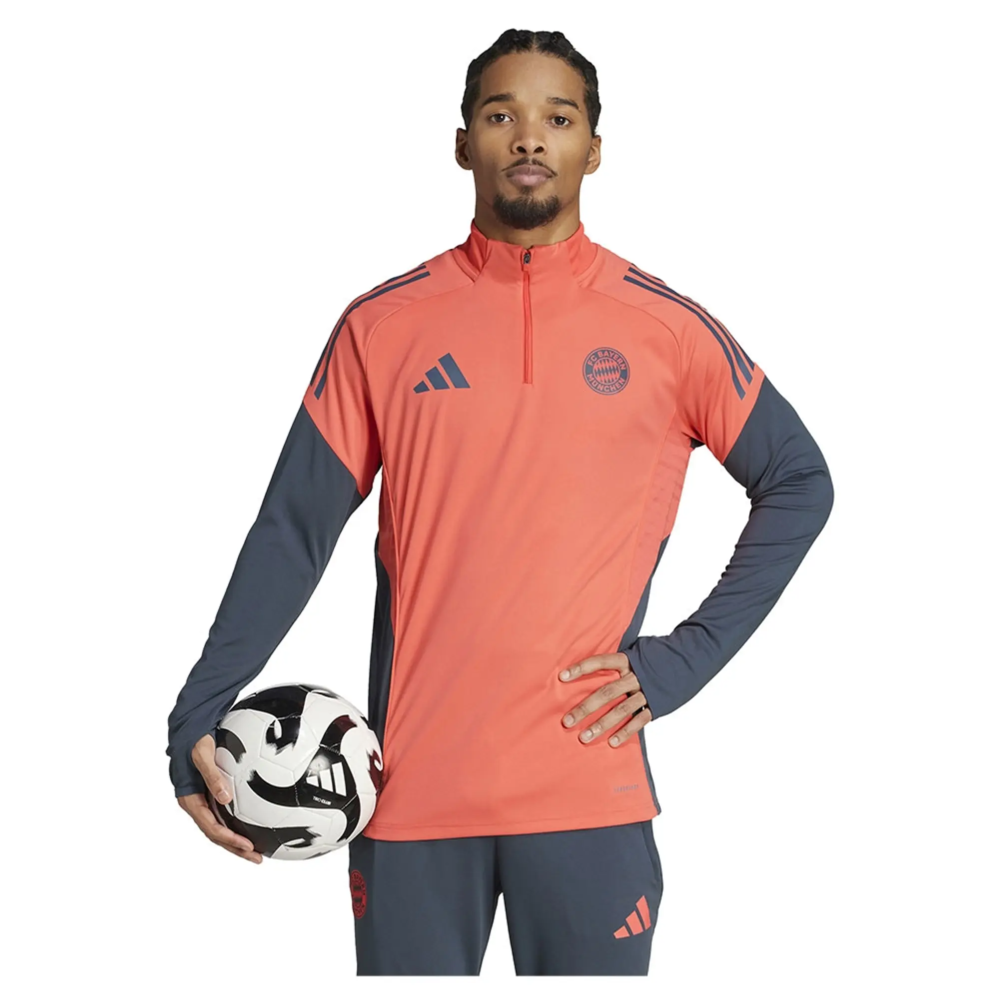 adidas FC Bayern Munich Training Top - Pink - Mens