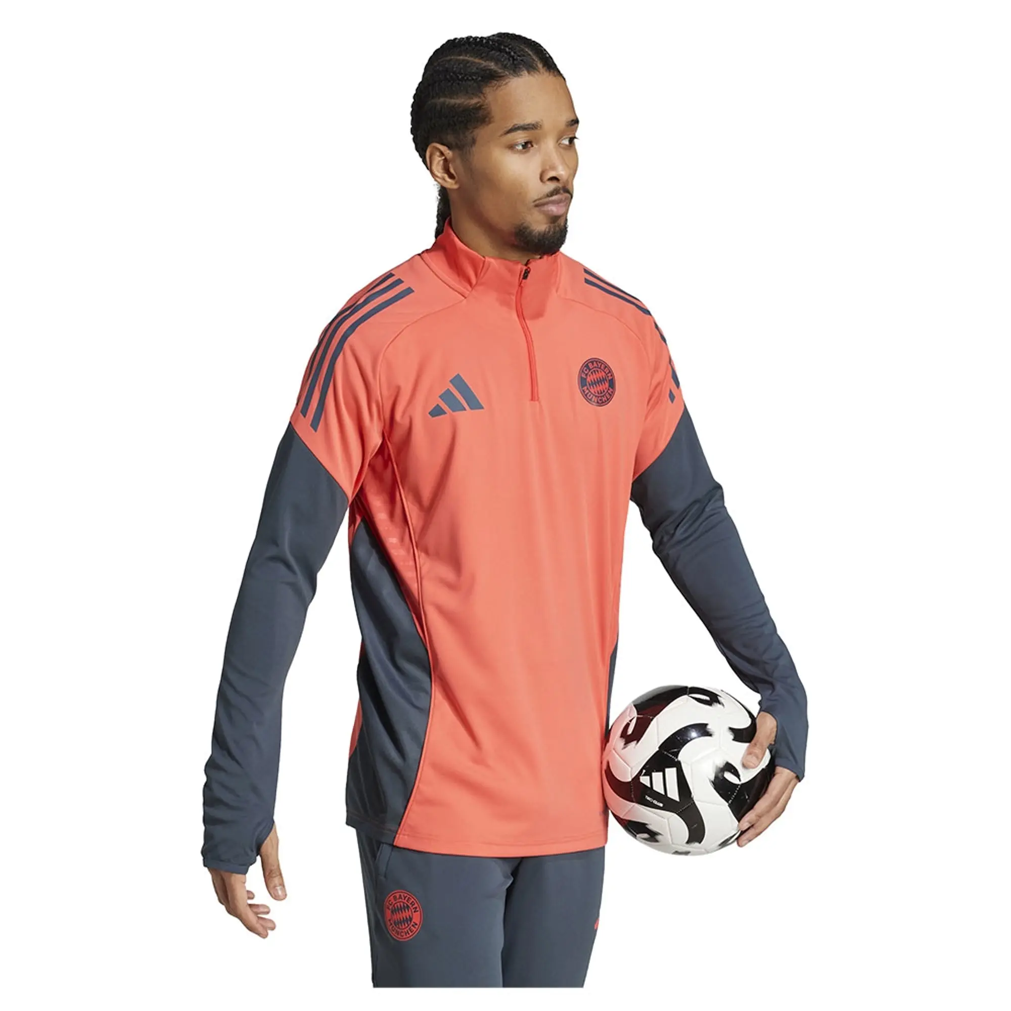 adidas FC Bayern Munich Training Top - Pink - Mens