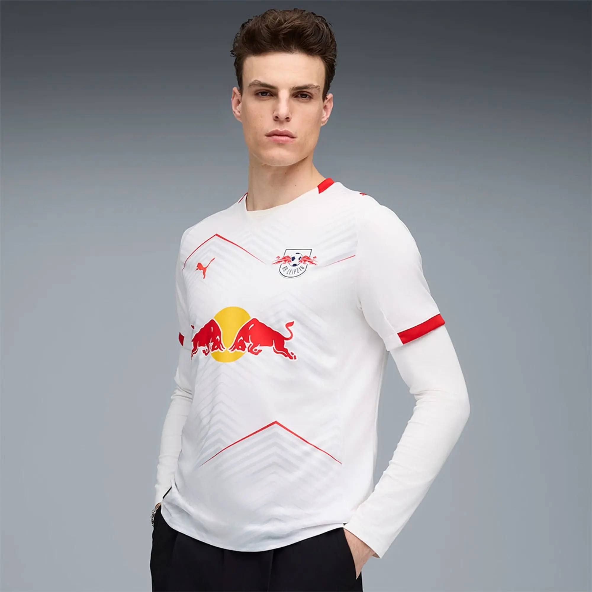 Puma Red Bull Men Jerseys/Replicas - White