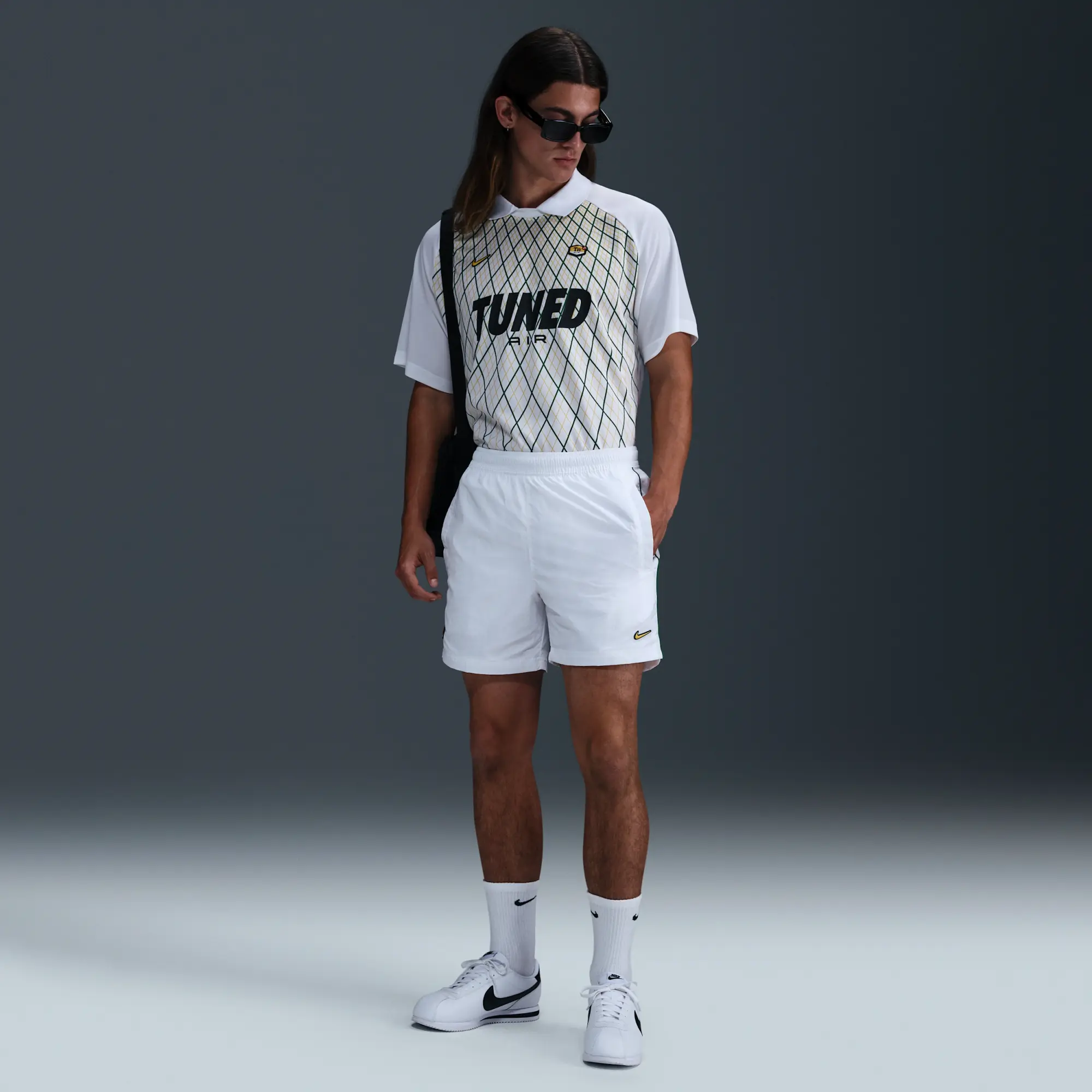 Nike Sportswear Men's Woven Shorts - White - Nylon
