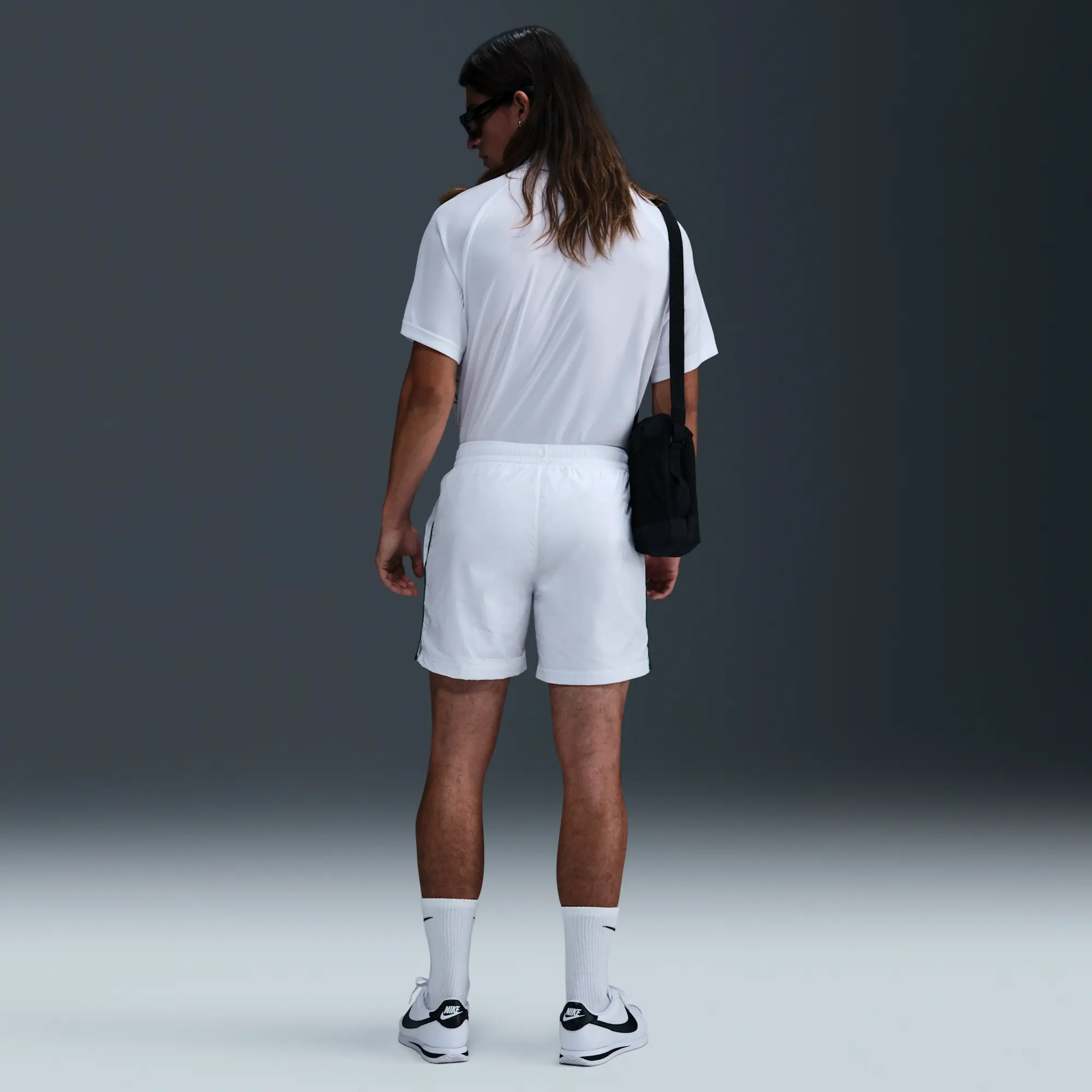 Nike Sportswear Men's Woven Shorts - White - Nylon