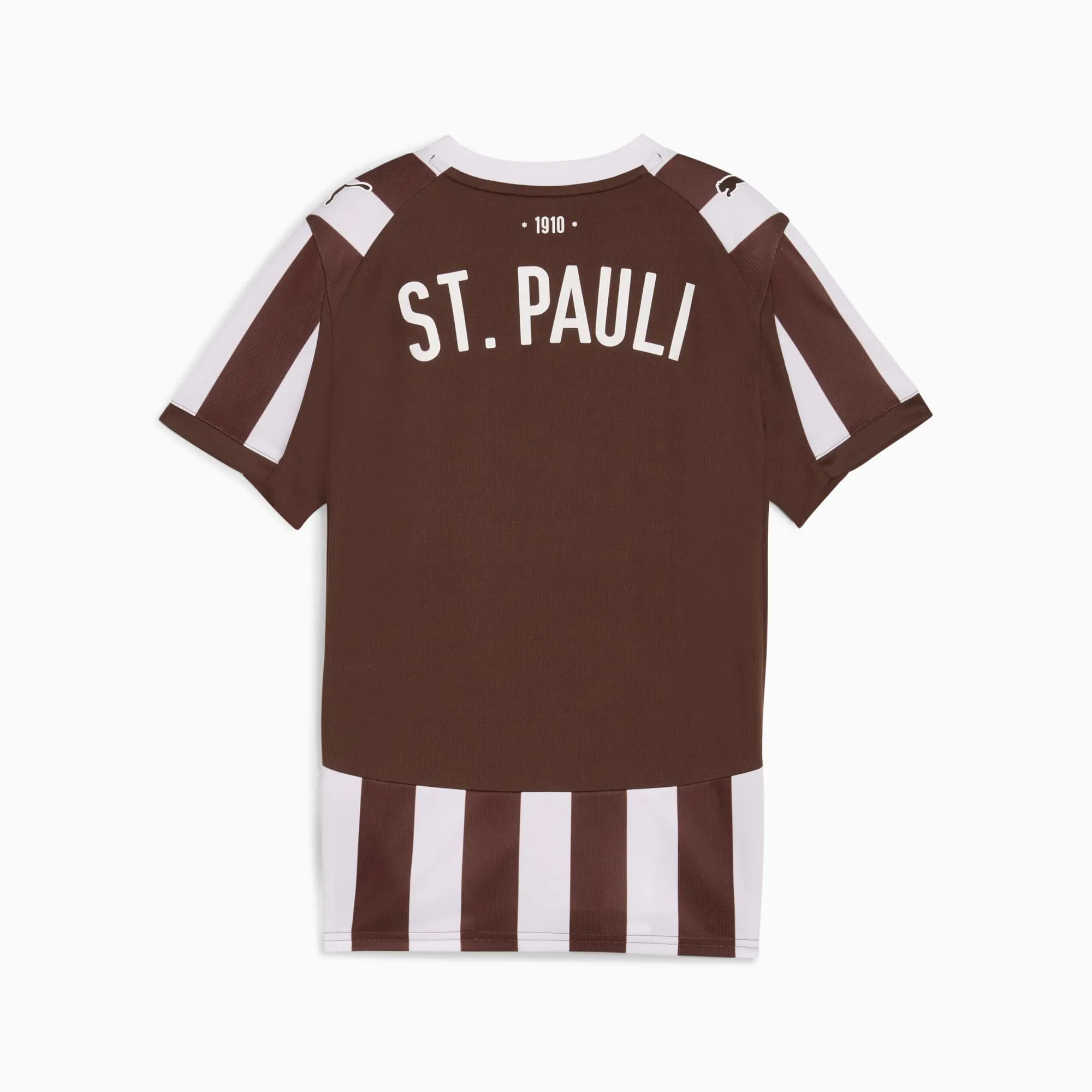 PUMA FC St. Pauli 25/26 Home Jersey Youth, Espresso Brown/White, size 1-2 Youth