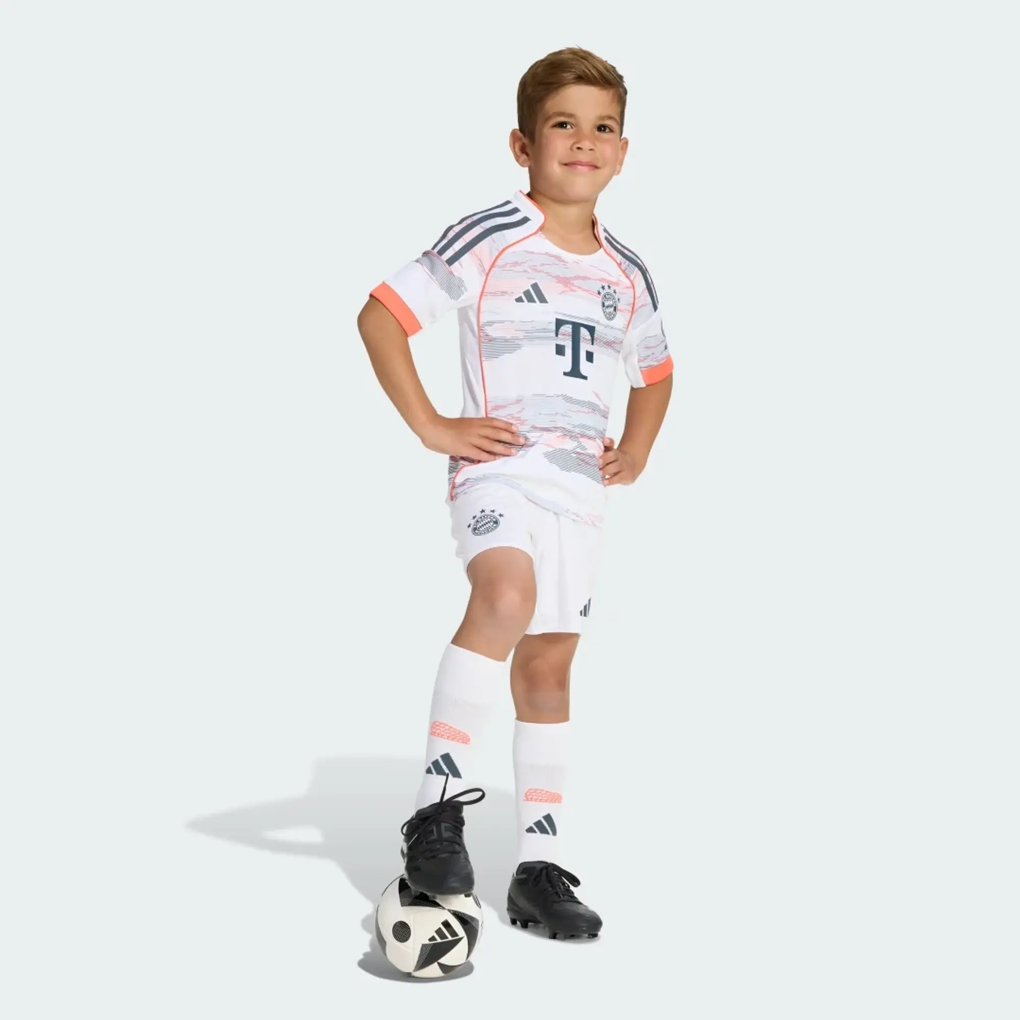 adidas FC Bayern 25/26 Away Mini Kit Kids