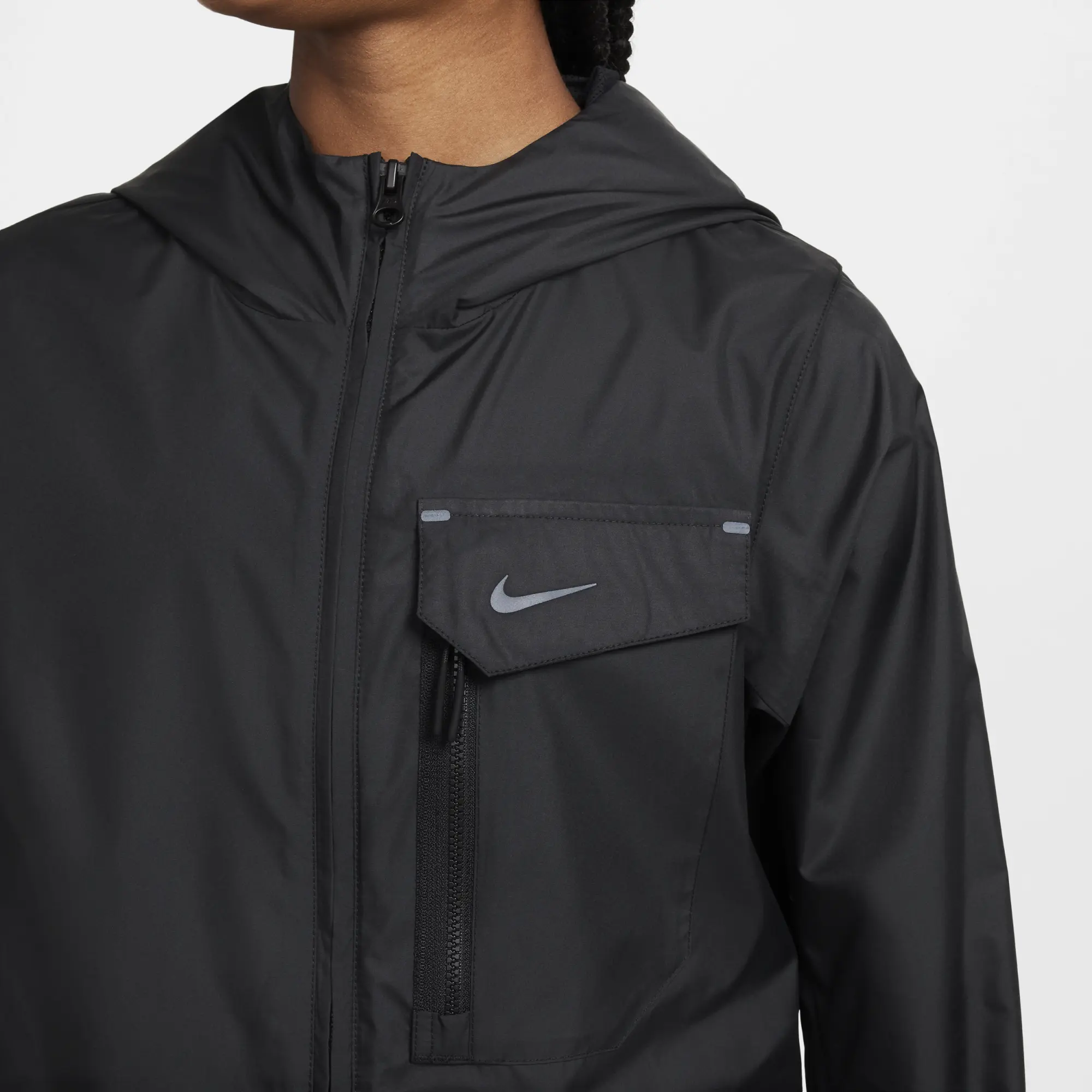 Nike Sportswear City Utility Older Kids' Jacket - Black