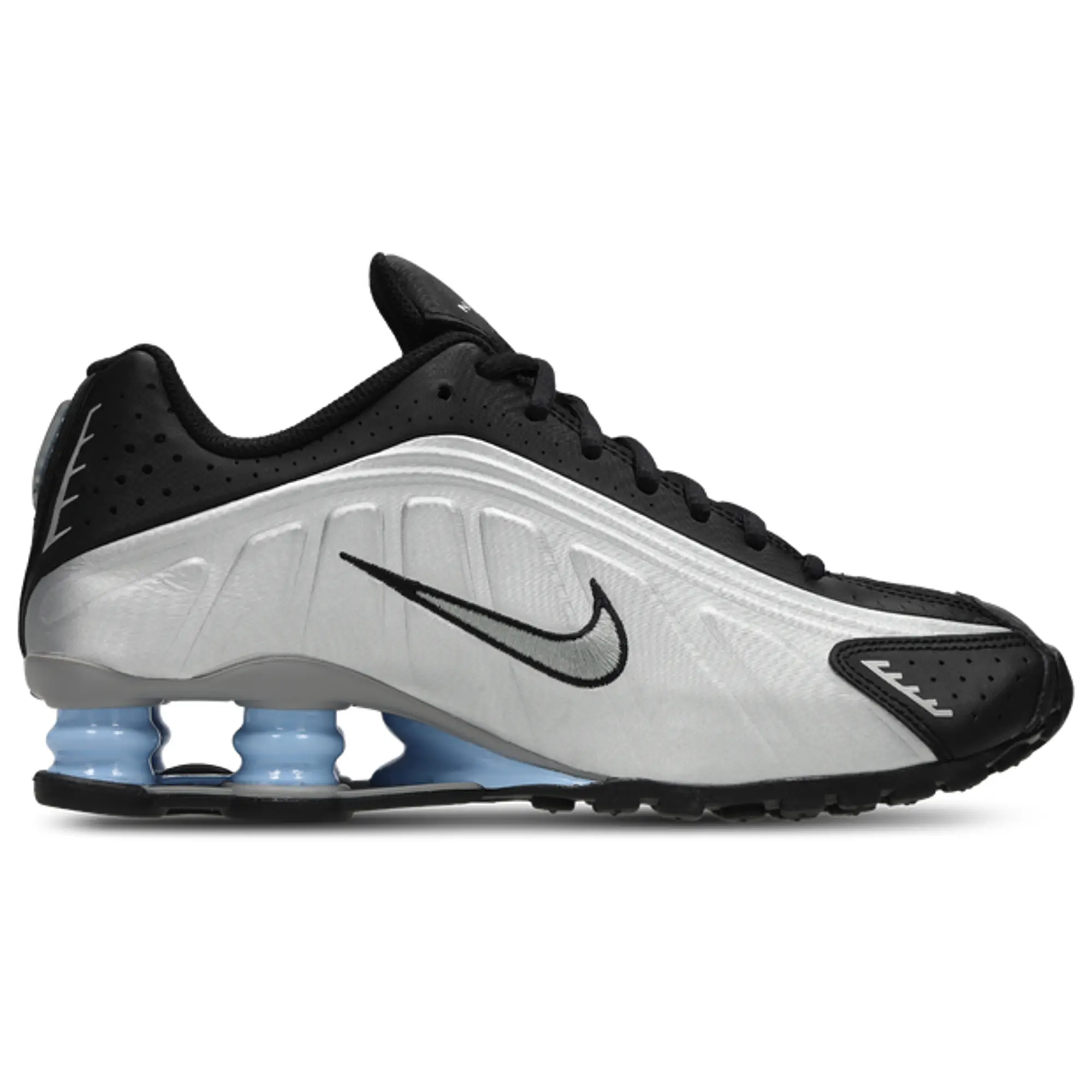 Nike Shox Unisex Shoes - Silver