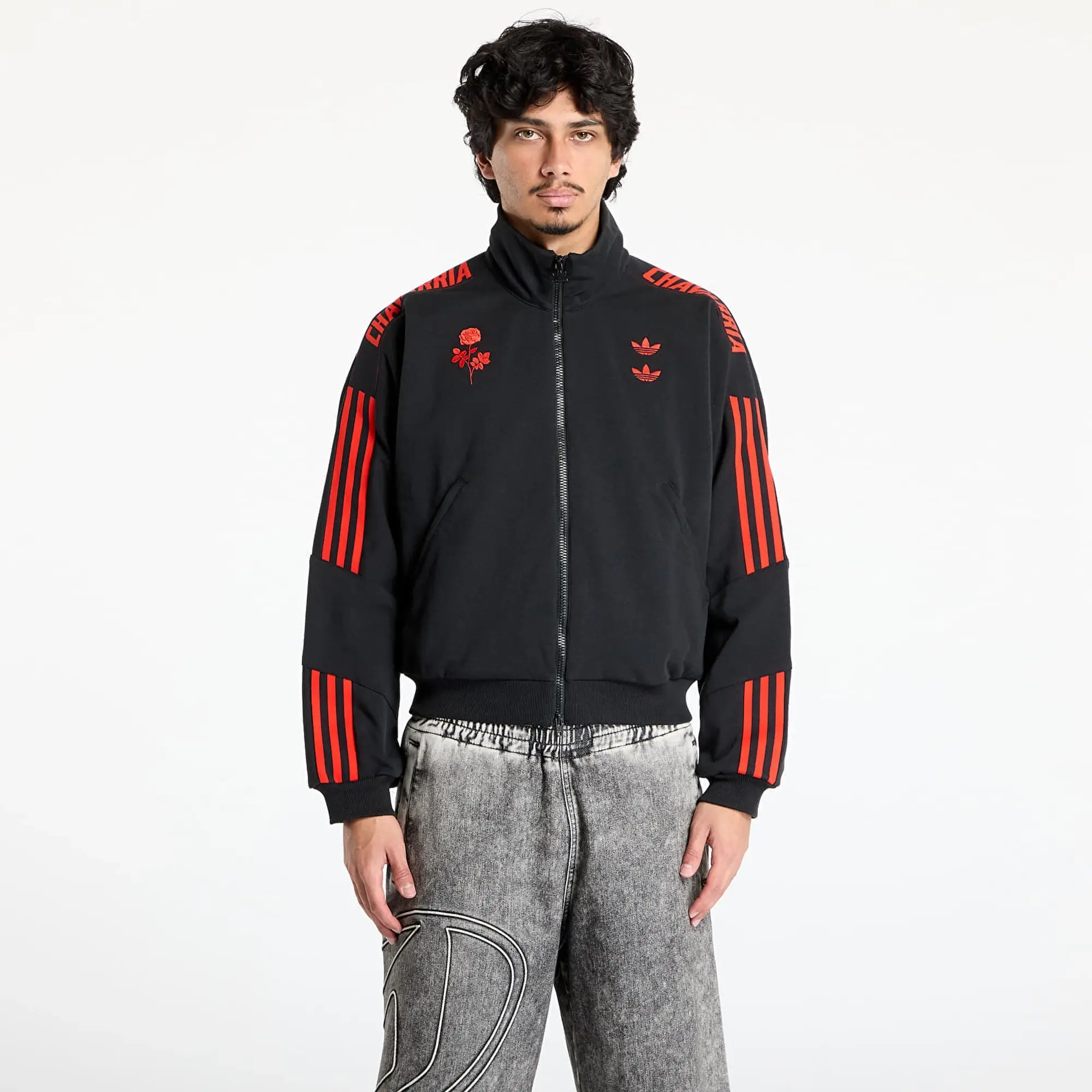 X Willy Chavarria KNIT TRACKTOP