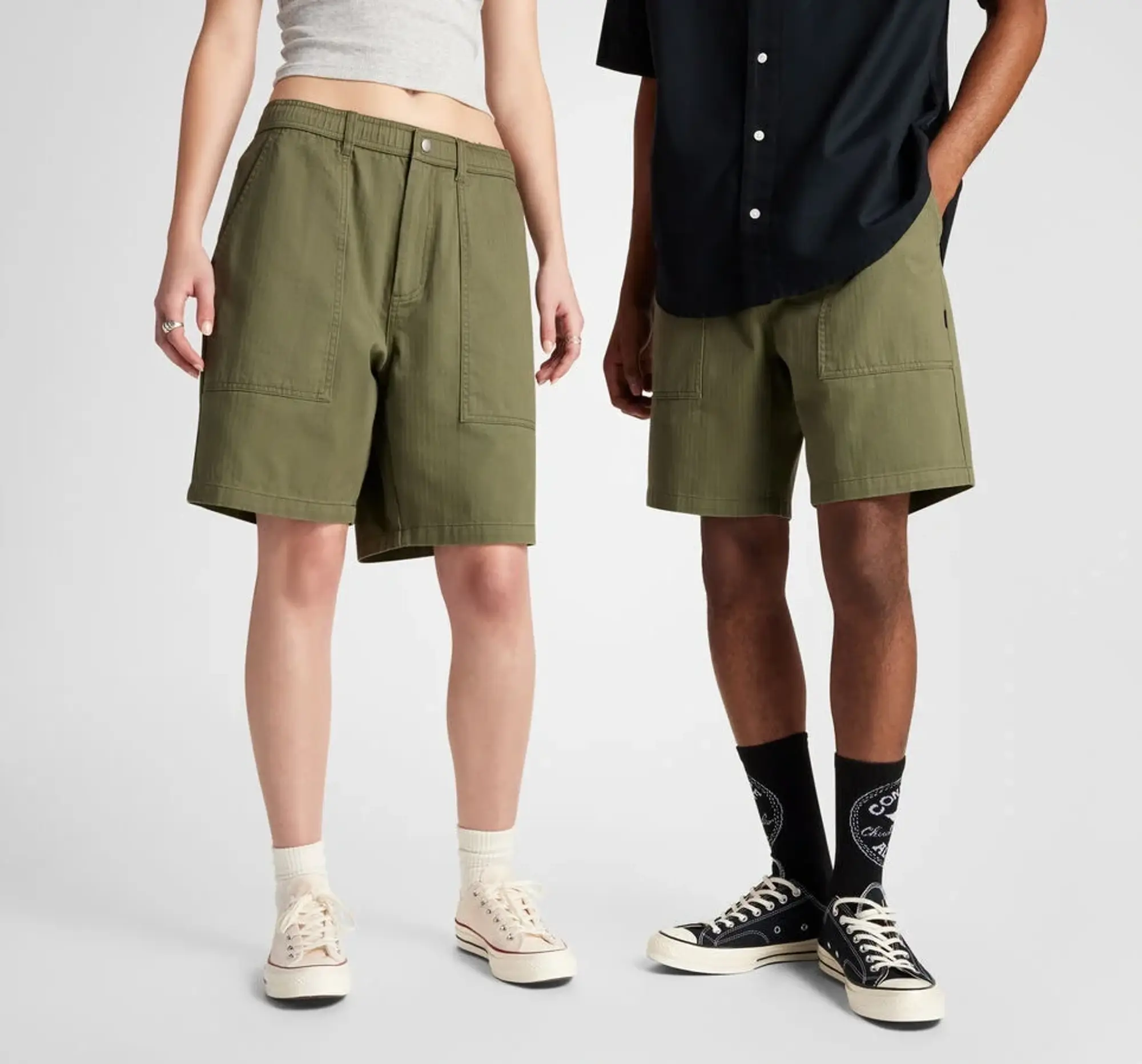 Converse Go-To 7" Harbor Shorts - Khaki