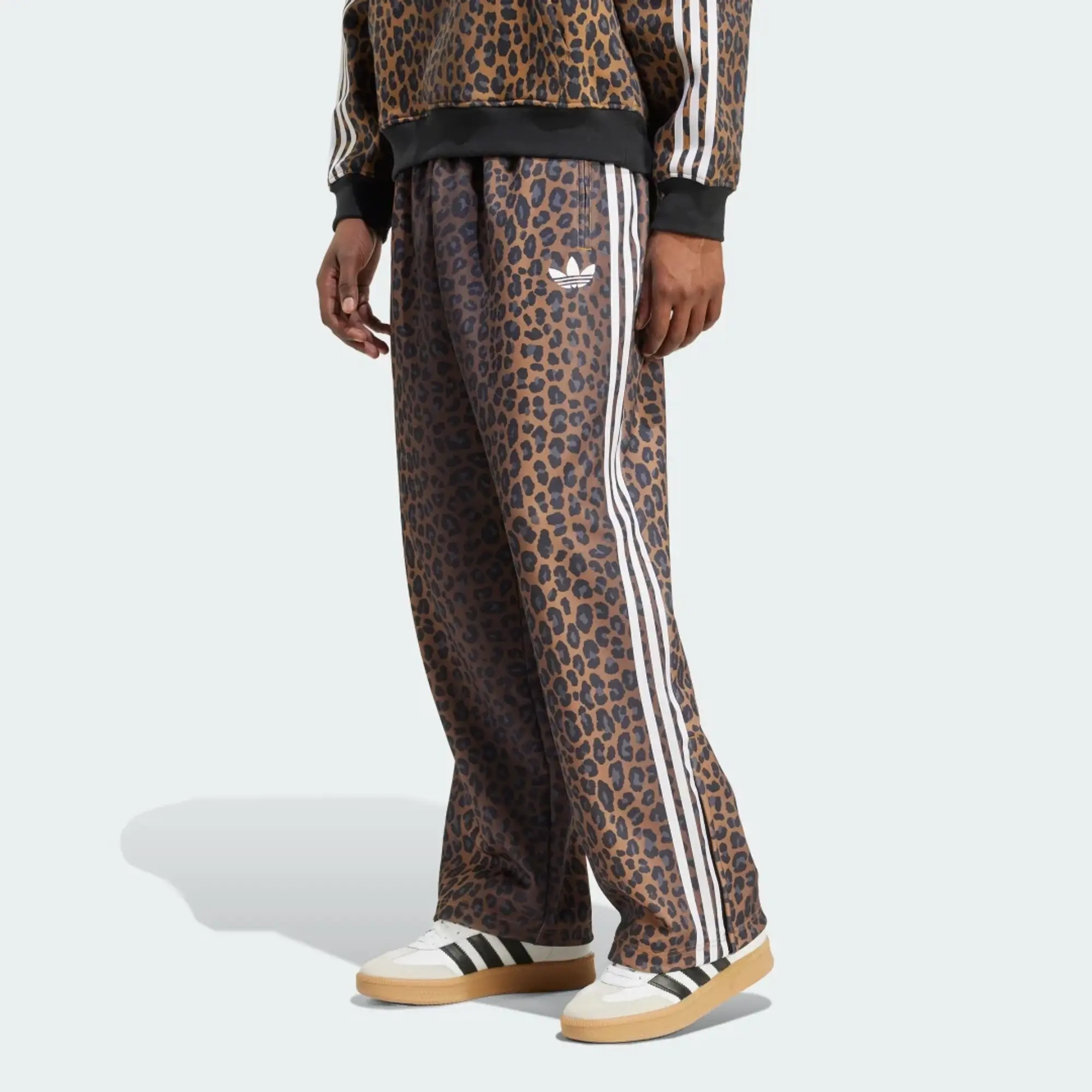 adidas Firebird Loose Leopard Track Pants