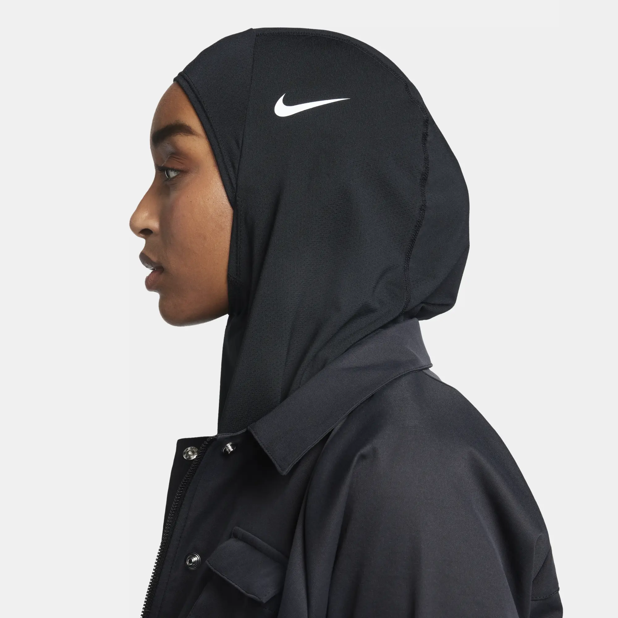 Nike Pro Hijab 2.0 - Black - Polyester/Elastane