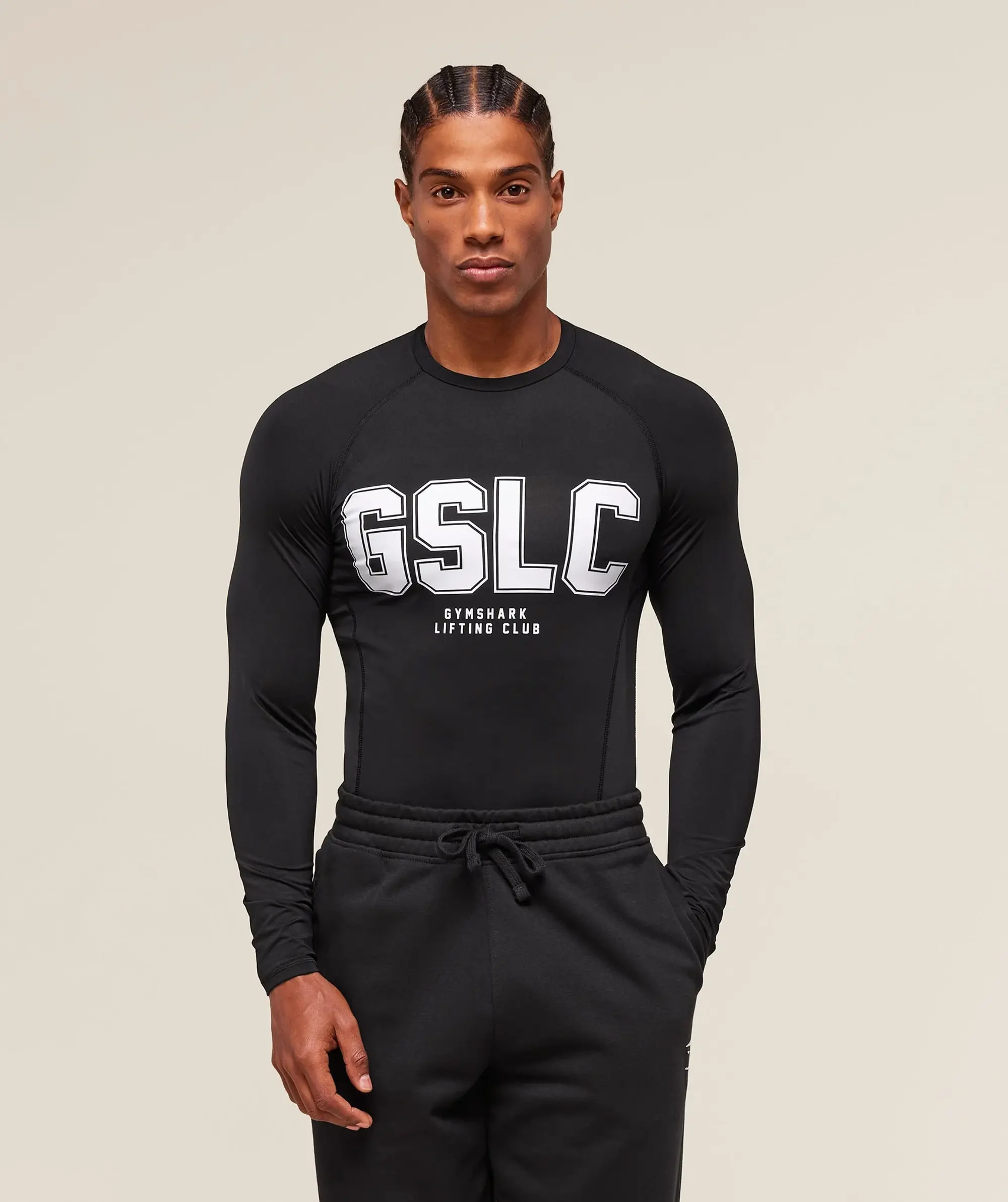  GSLC Baselayer Long Sleeve T-Shirt - Black
