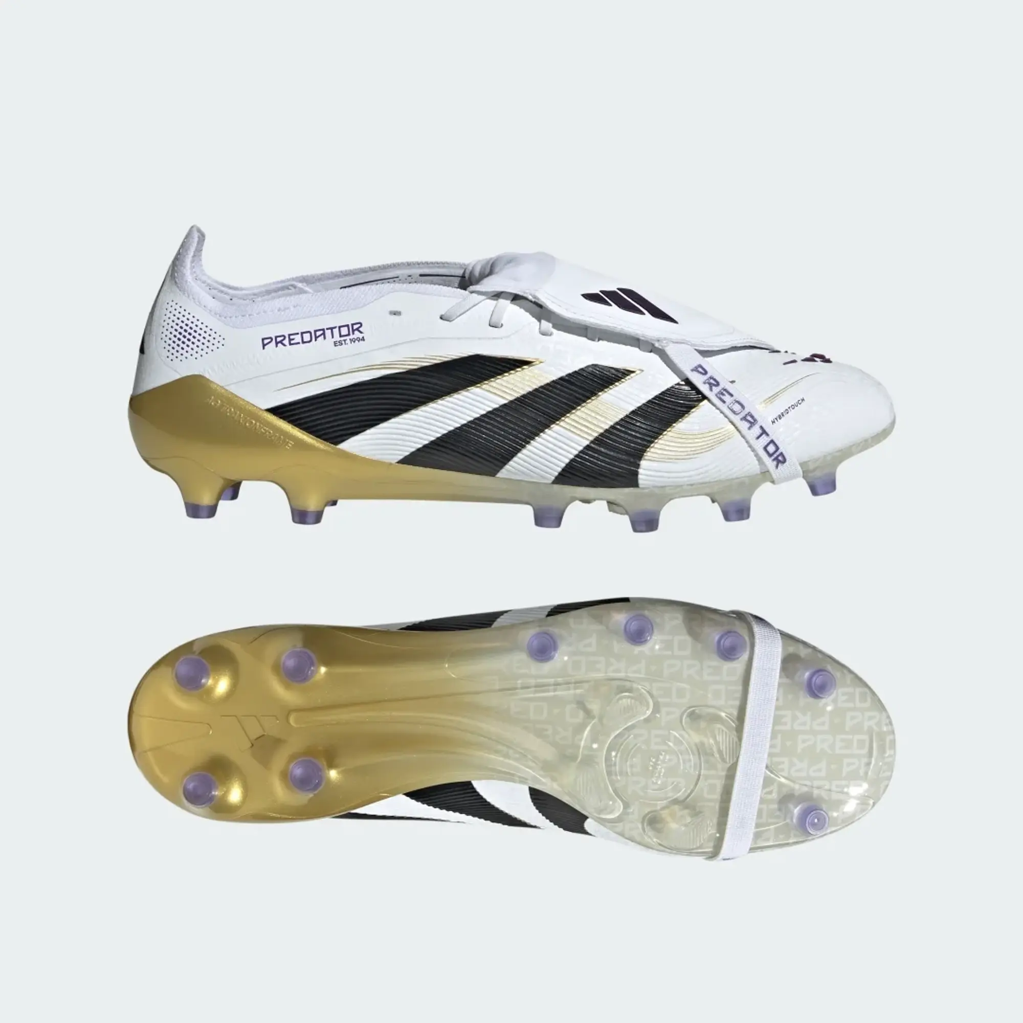 adidas Predator Elite Fold-Over Tongue Artificial Grass Boots