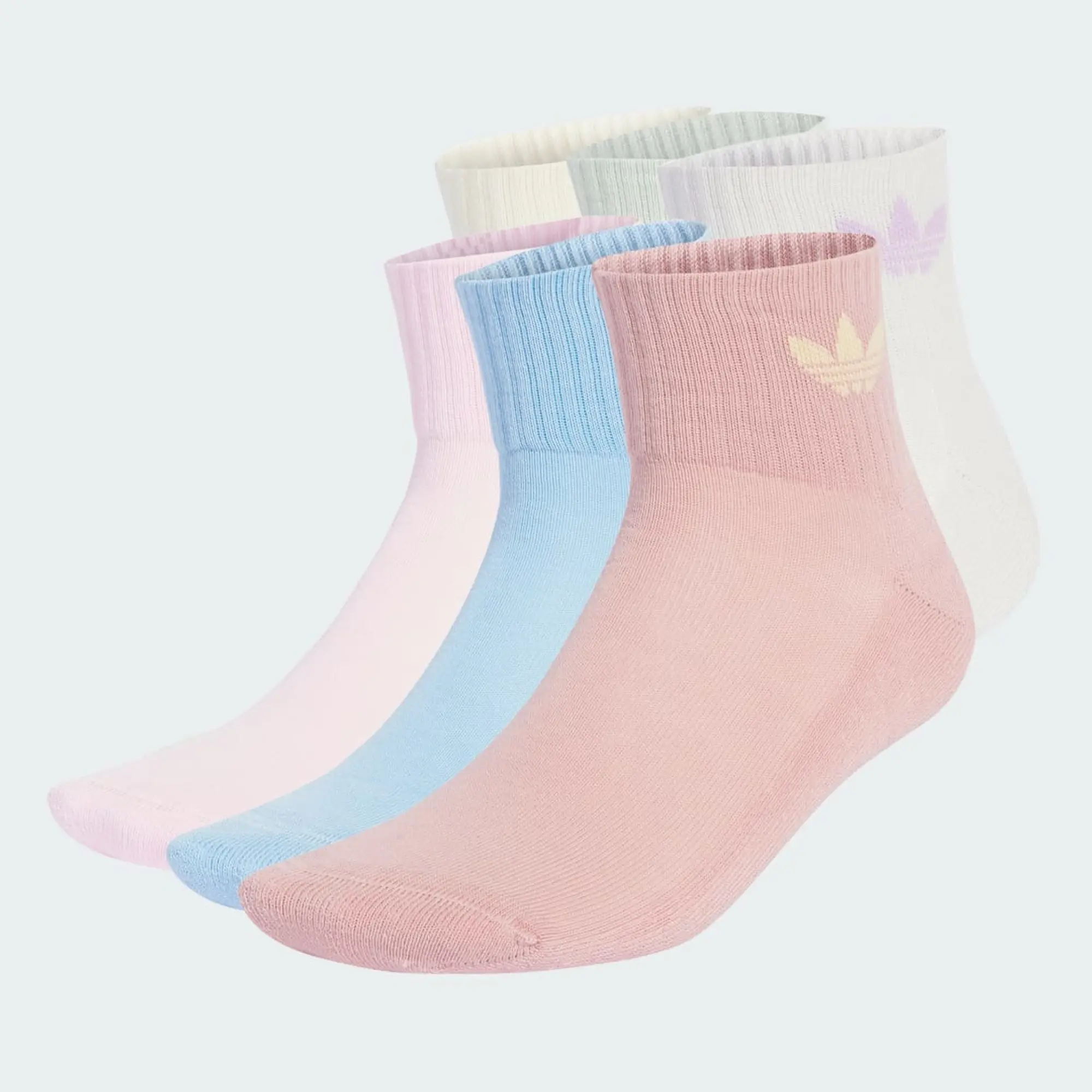 adidas Mid Ankle Socks 6 Pairs