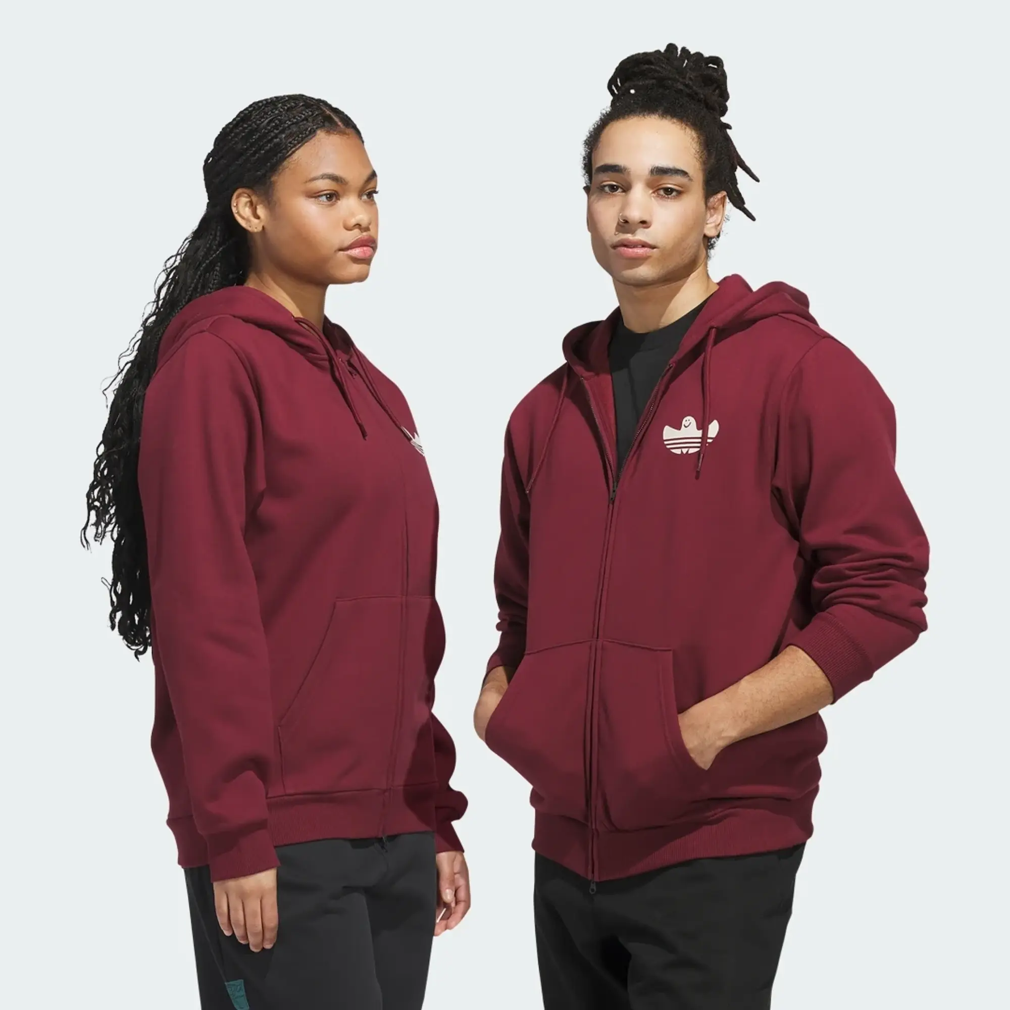 adidas Shmangry Zip Up Graphic Hoodie