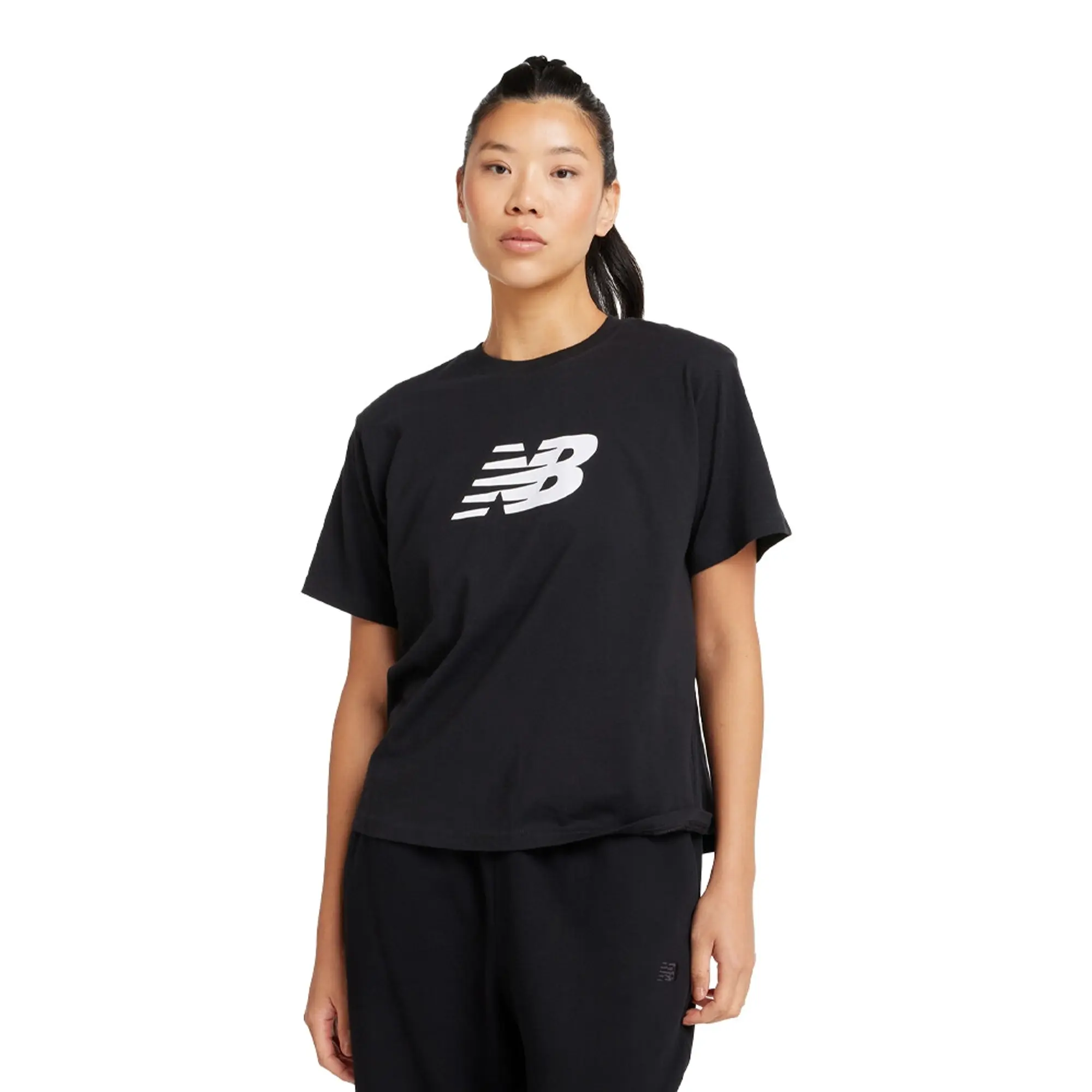 New Balance Sport Jersey Relaxed Logo Women's T-Shirt - SS25