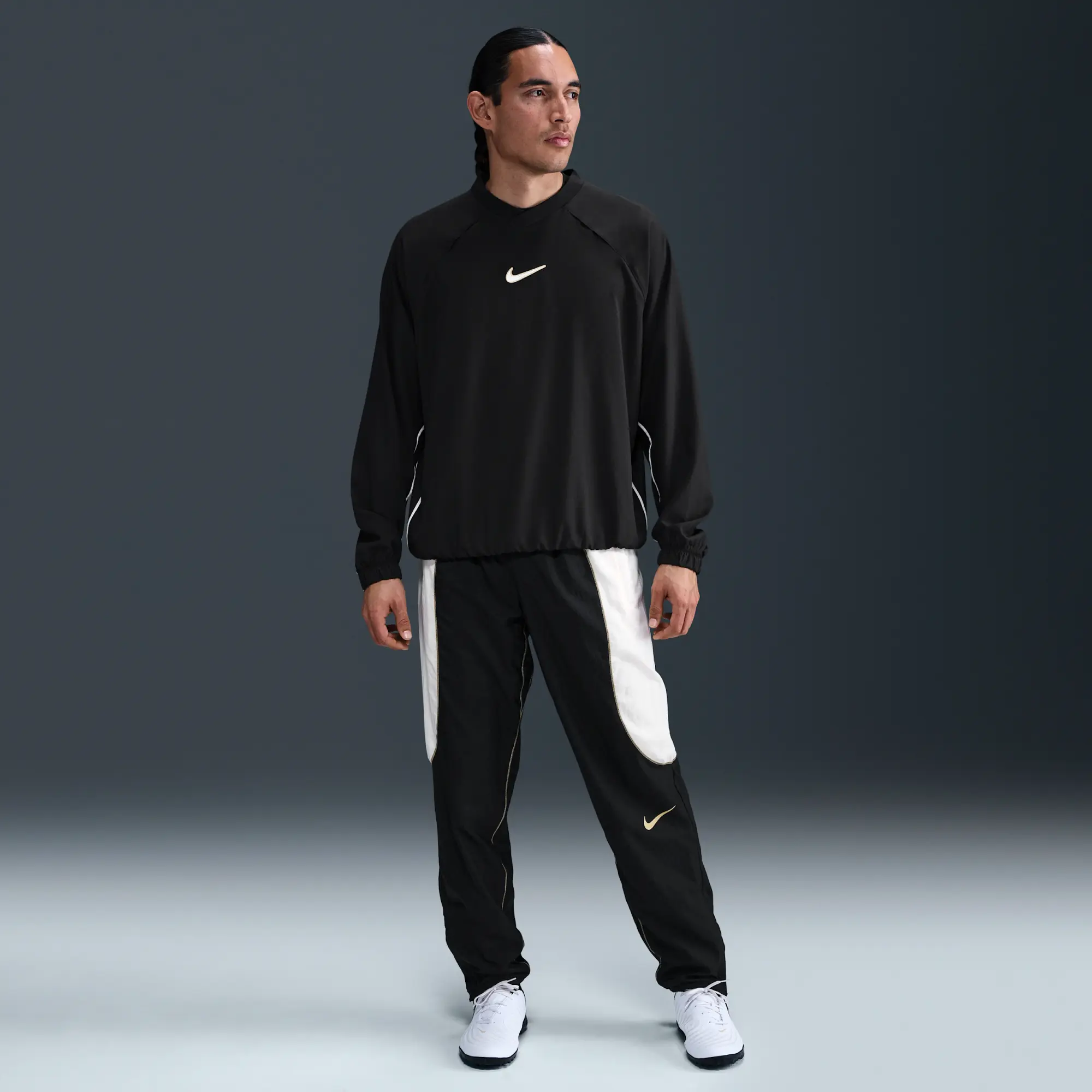 Nike Academy+ Men's Dri-FIT Soccer Shell Top - Black - Polyester