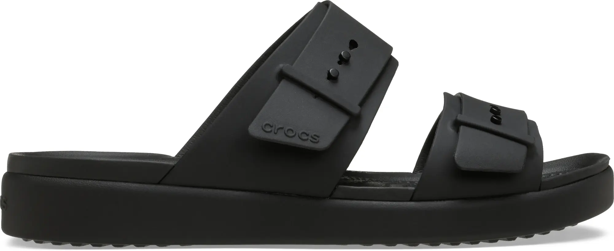 Crocs | Women | Brooklyn Buckle Low Low | Sandals | Black | 3