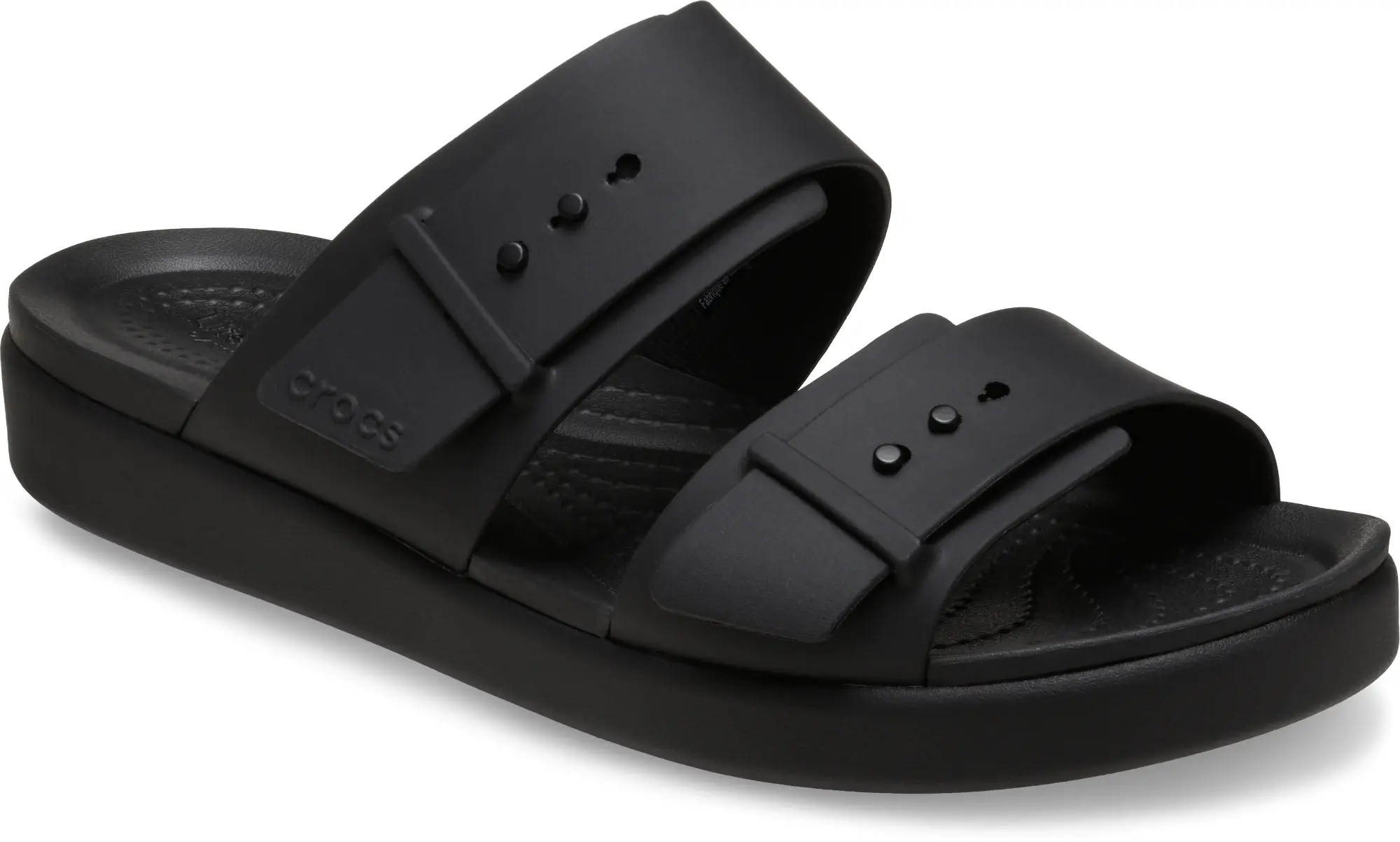 Crocs | Women | Brooklyn Buckle Low Low | Sandals | Black | 3