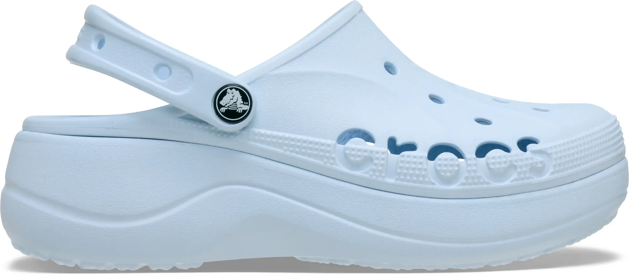 Crocs | Women | Baya Platform | Clogs | Mineral Blue | 4