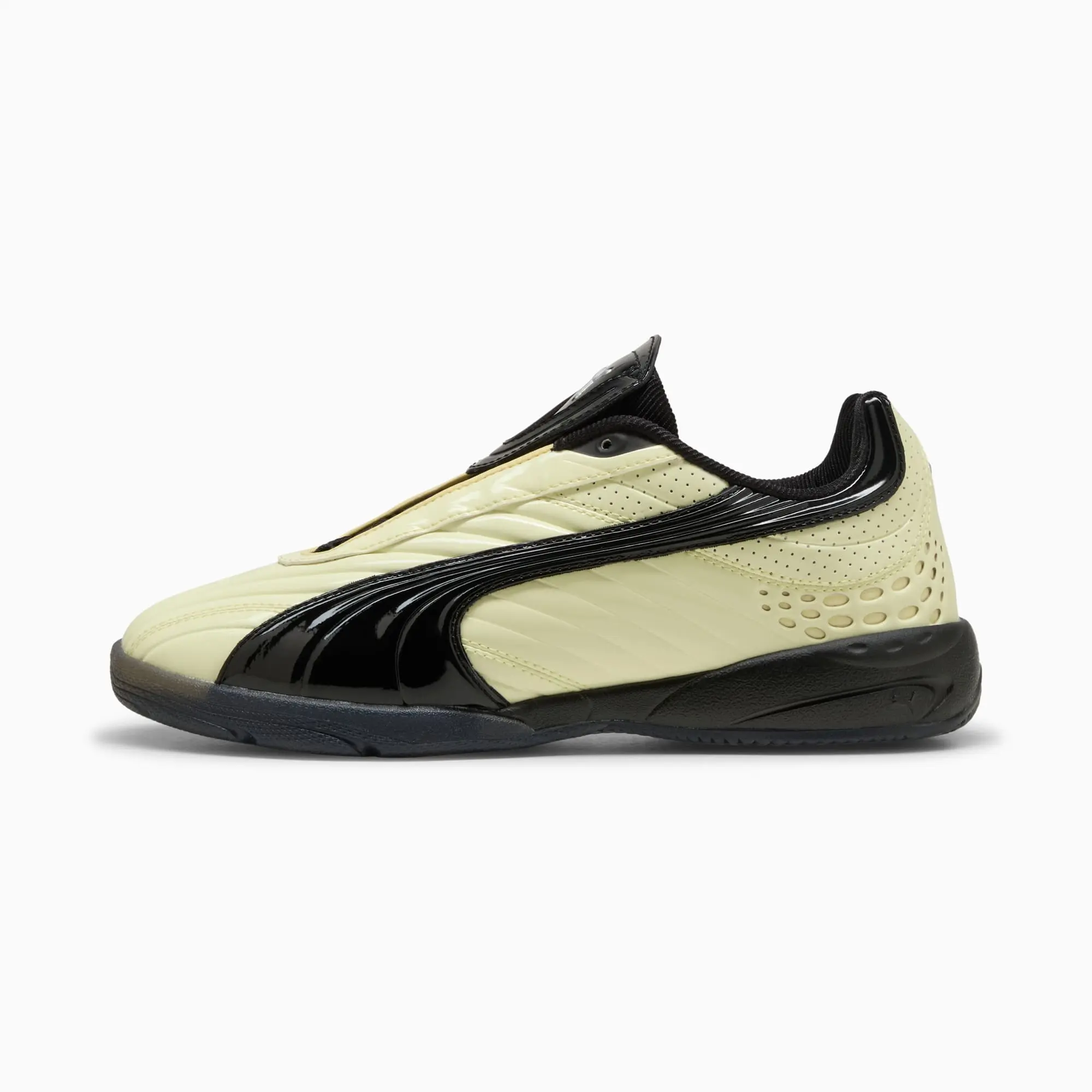 PUMA V-S2 The Game Is Yours Sneakers Women, Gold Moon/Black, size 3
