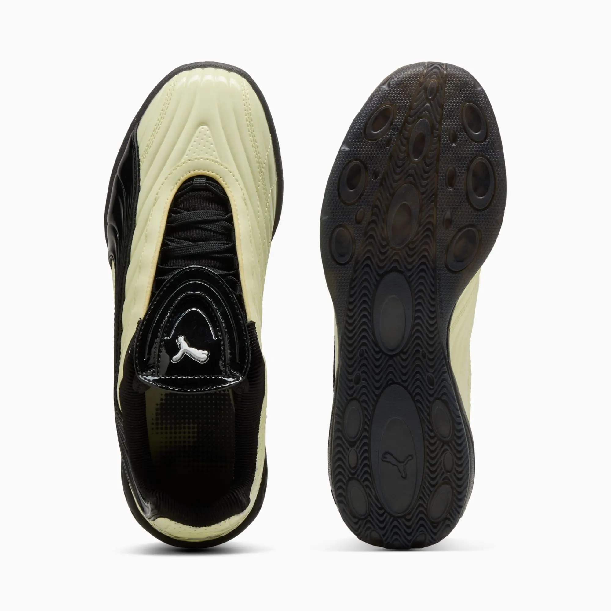 PUMA V-S2 The Game Is Yours Sneakers Women, Gold Moon/Black, size 3