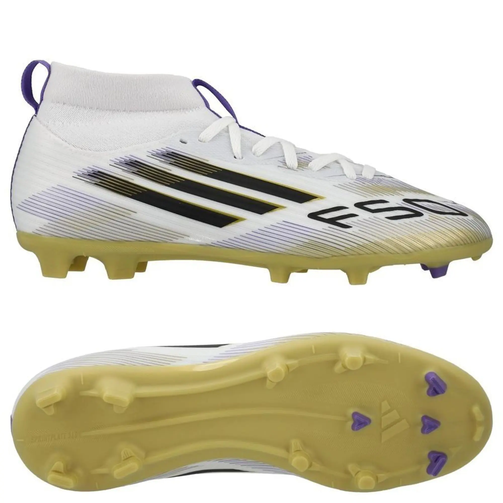 Adidas F50 League Mid Fg/Ag Road To Glory - ['White']
