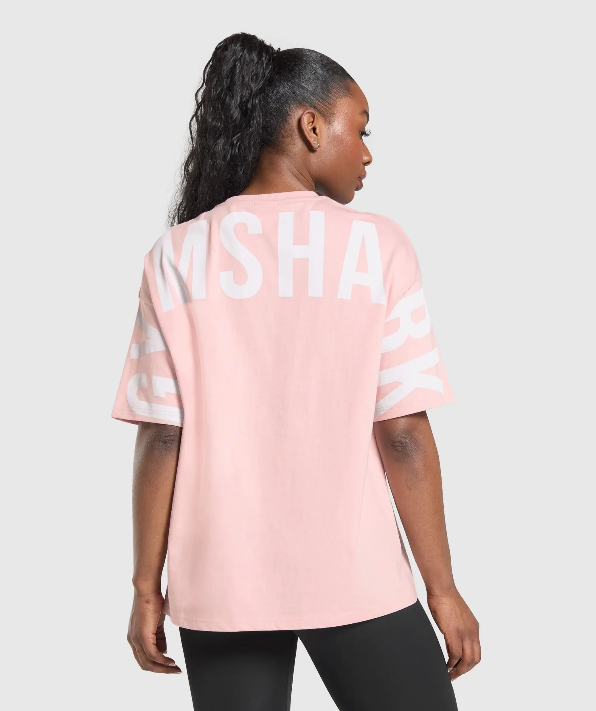  Wordmark Graphic T-Shirt - Lift Pink