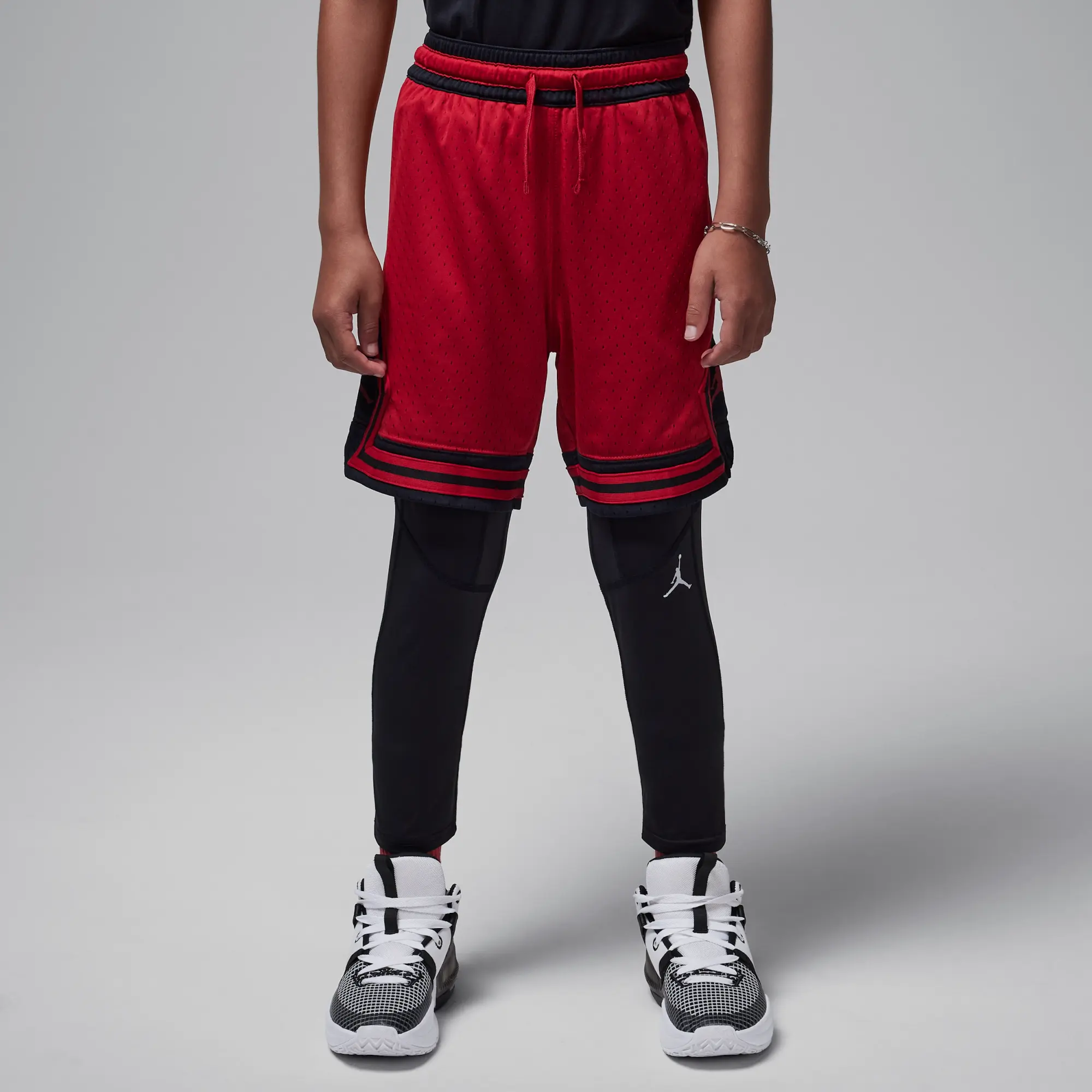 Nike Jordan Dri-FIT MJ Sport Older Kids' Compression Tights - Black