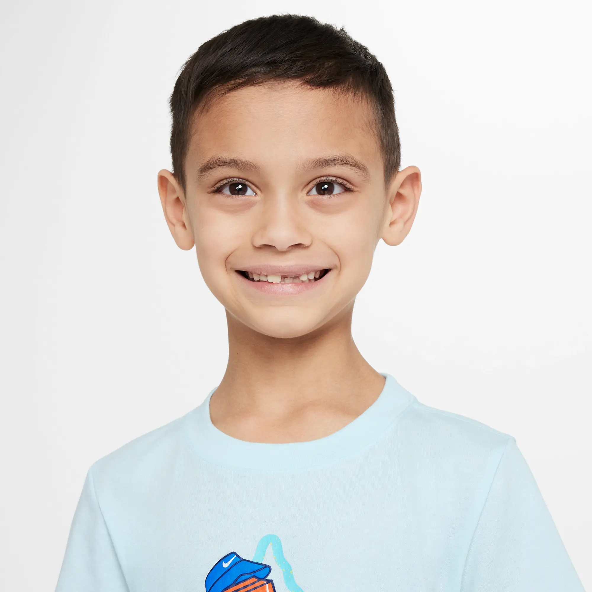Nike Younger Kids' Boxy Scooter T-Shirt - Blue