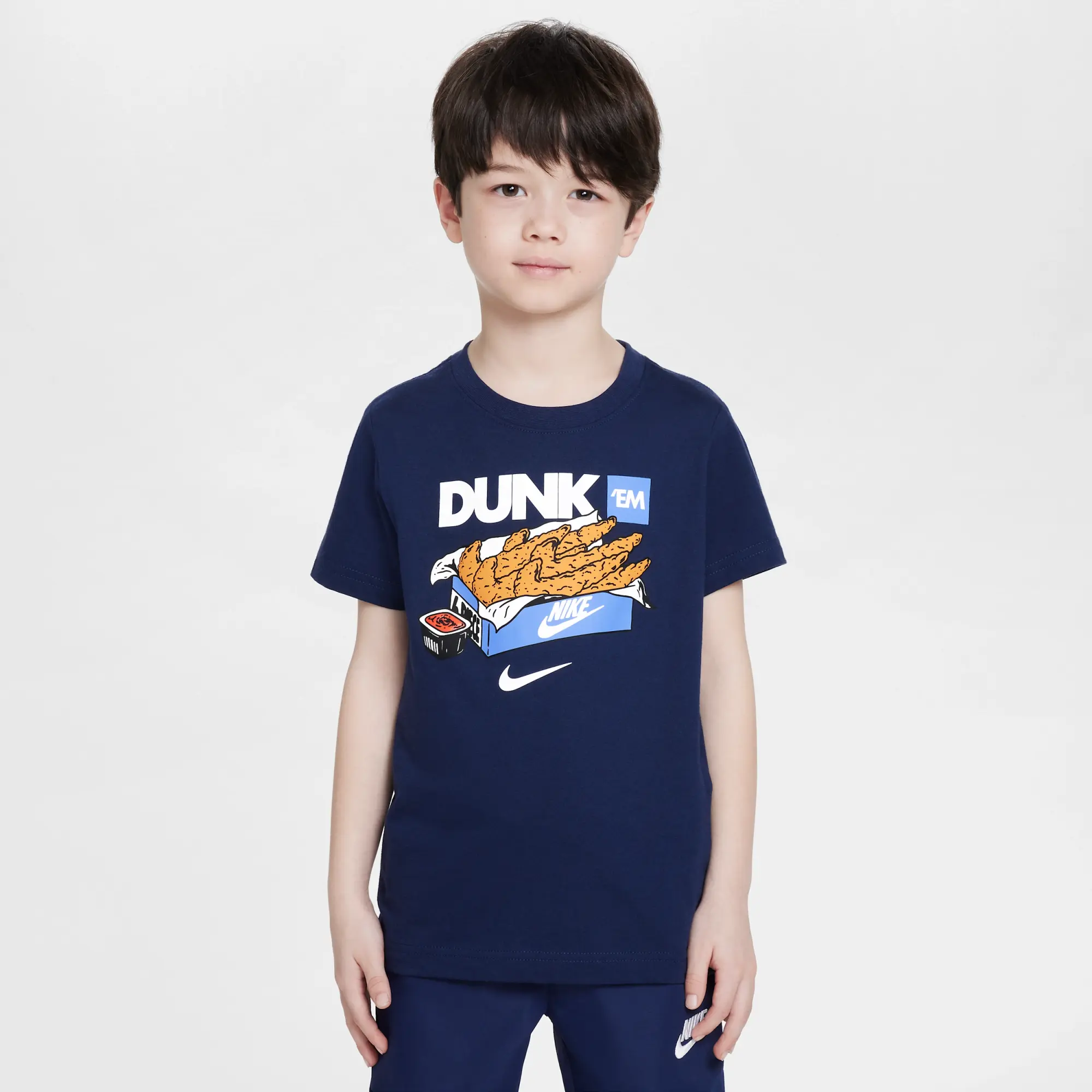 Nike Jordan Older Kids' Air Stretch T-Shirt - Blue