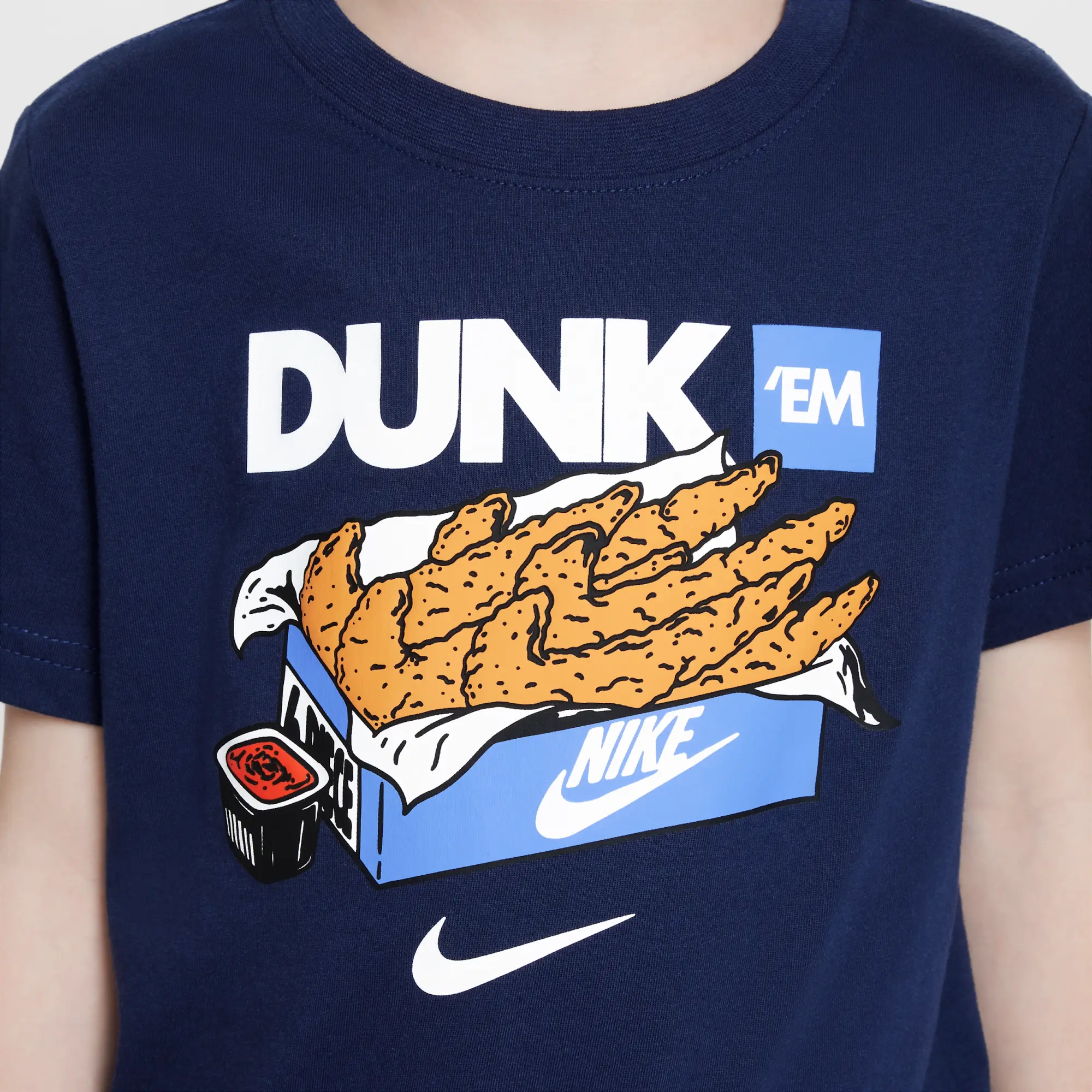 Nike Jordan Older Kids' Air Stretch T-Shirt - Blue