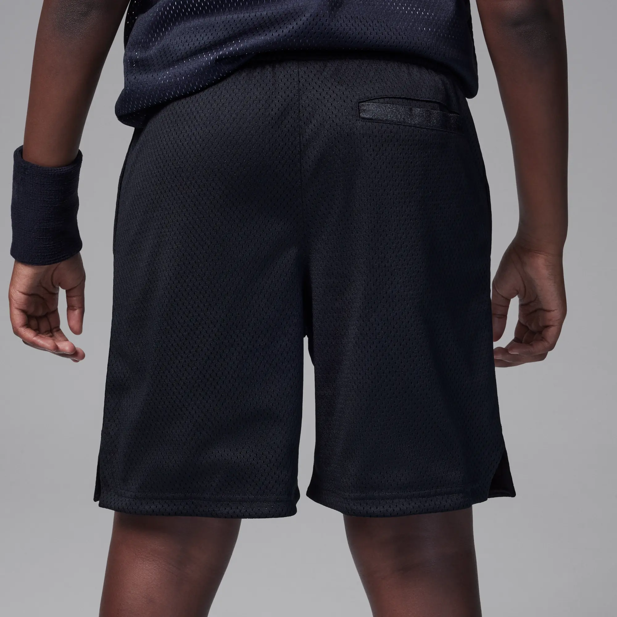 Nike Jordan Customised Air Older Kids' Flame Shorts - Black