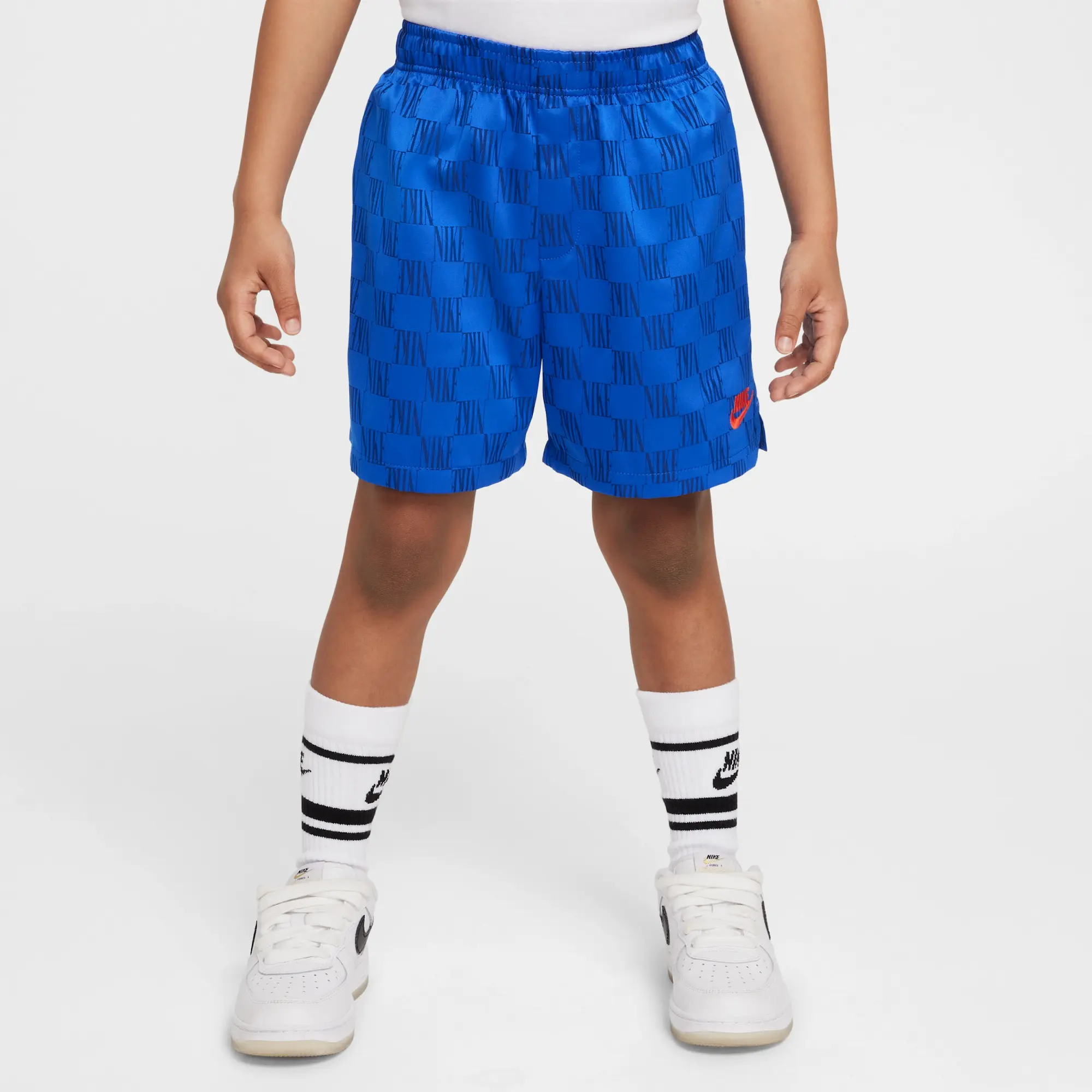 Nike Ace Your Game Younger Kids' Jacquard Shorts - Blue