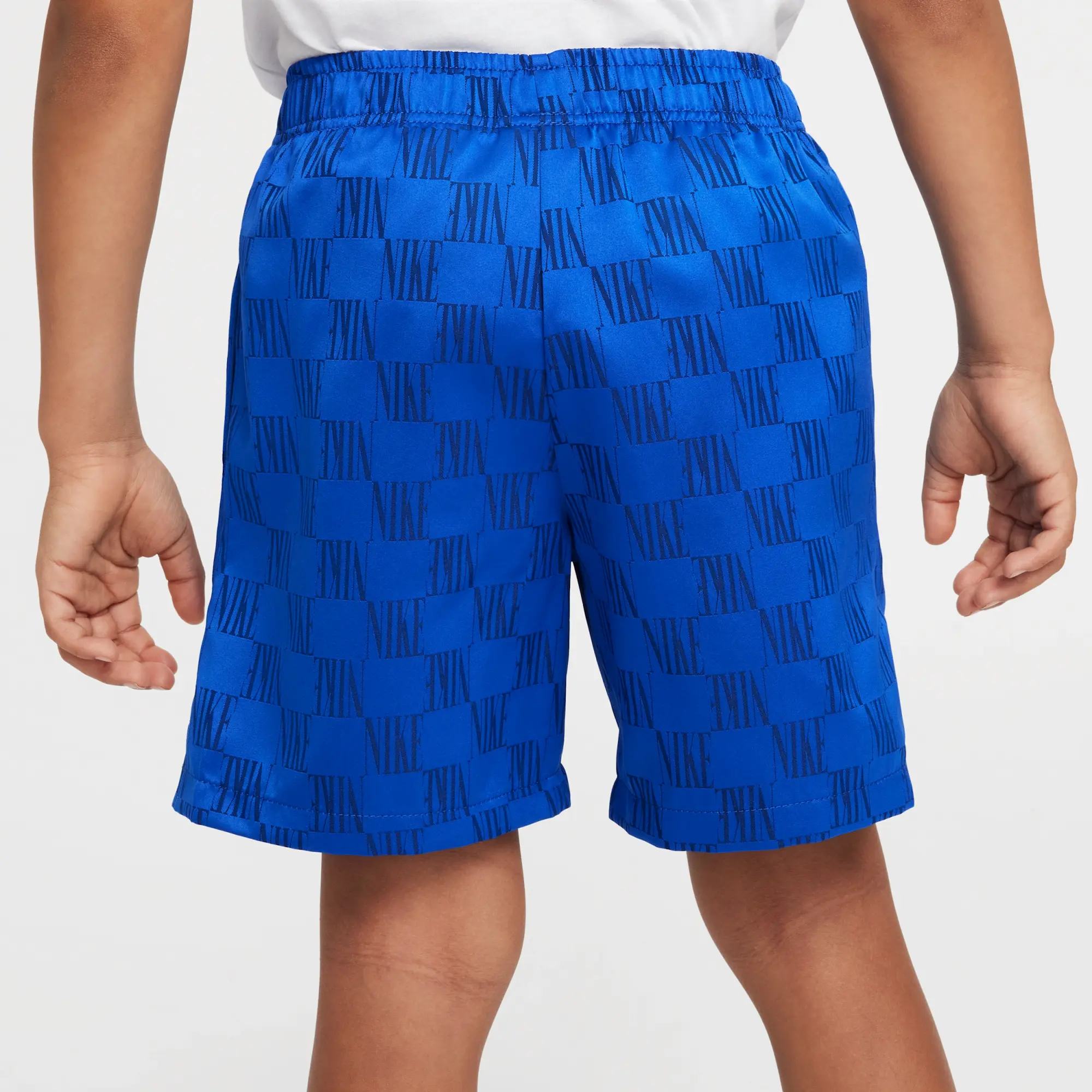Nike Ace Your Game Younger Kids' Jacquard Shorts - Blue