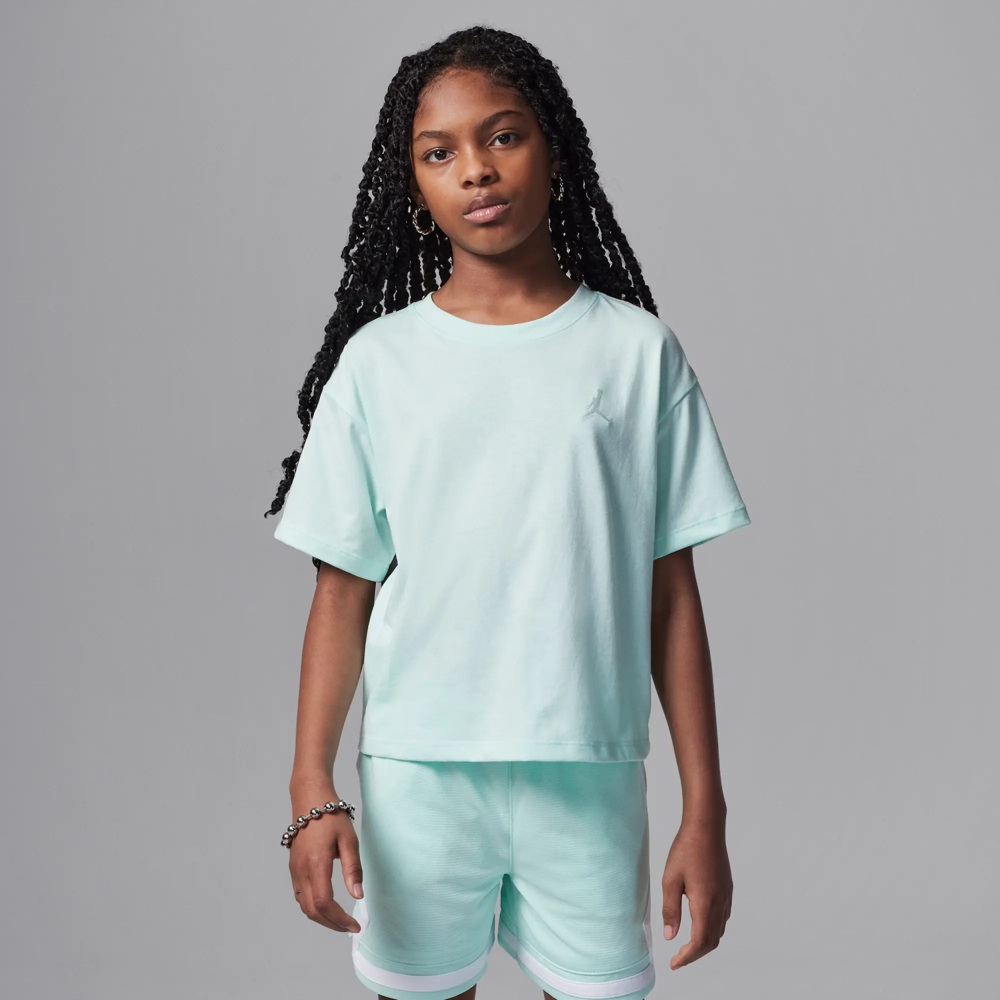 Nike Jordan Brooklyn Essentials Older Kids' T-Shirt - Green