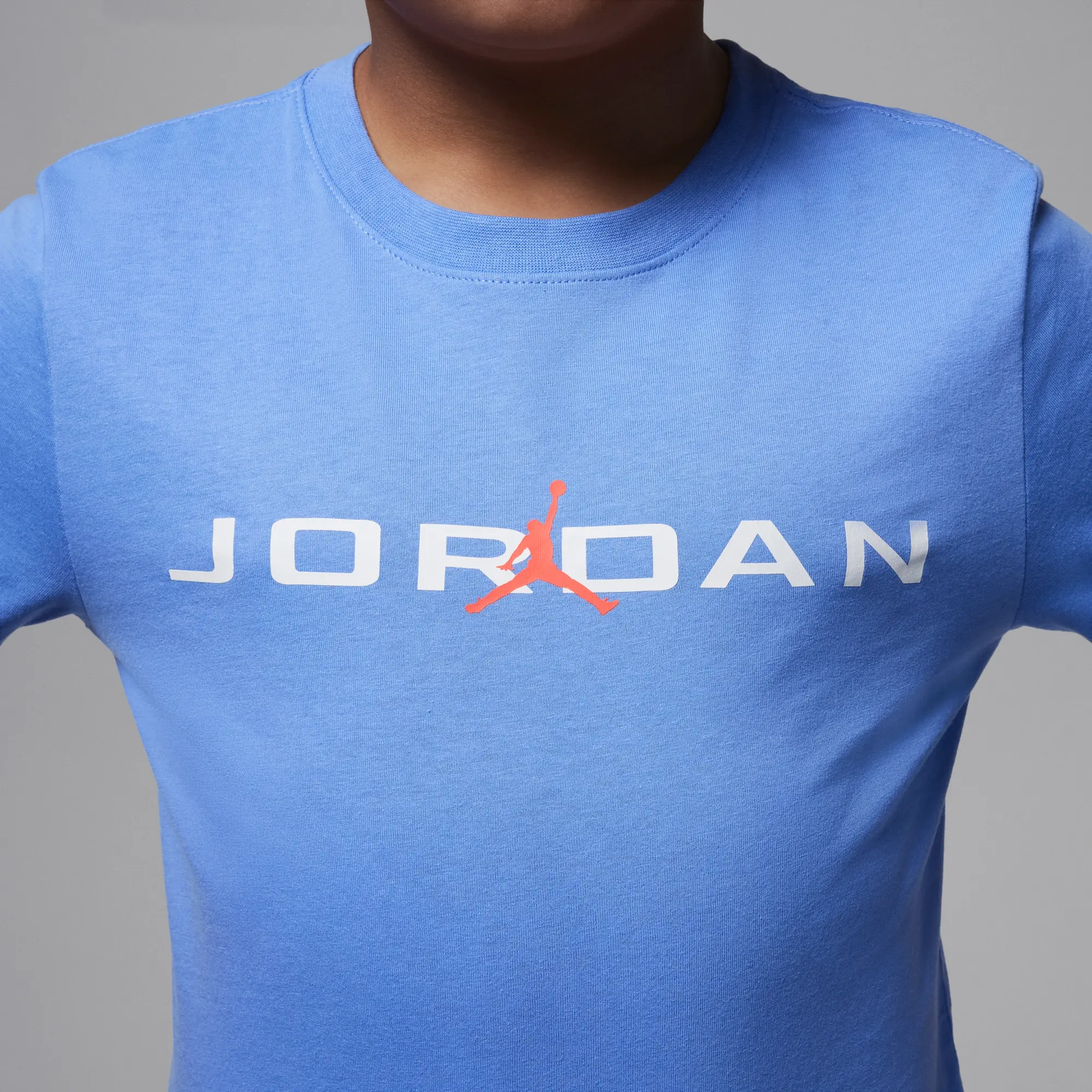 Nike Jordan Older Kids' Air Stretch T-Shirt - Blue