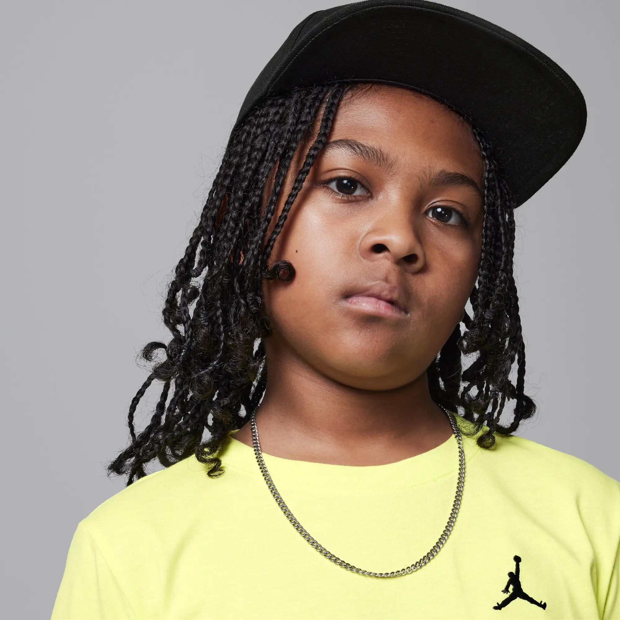 Nike Jordan Older Kids' Jumpman Air Embroidered T-Shirt - Yellow