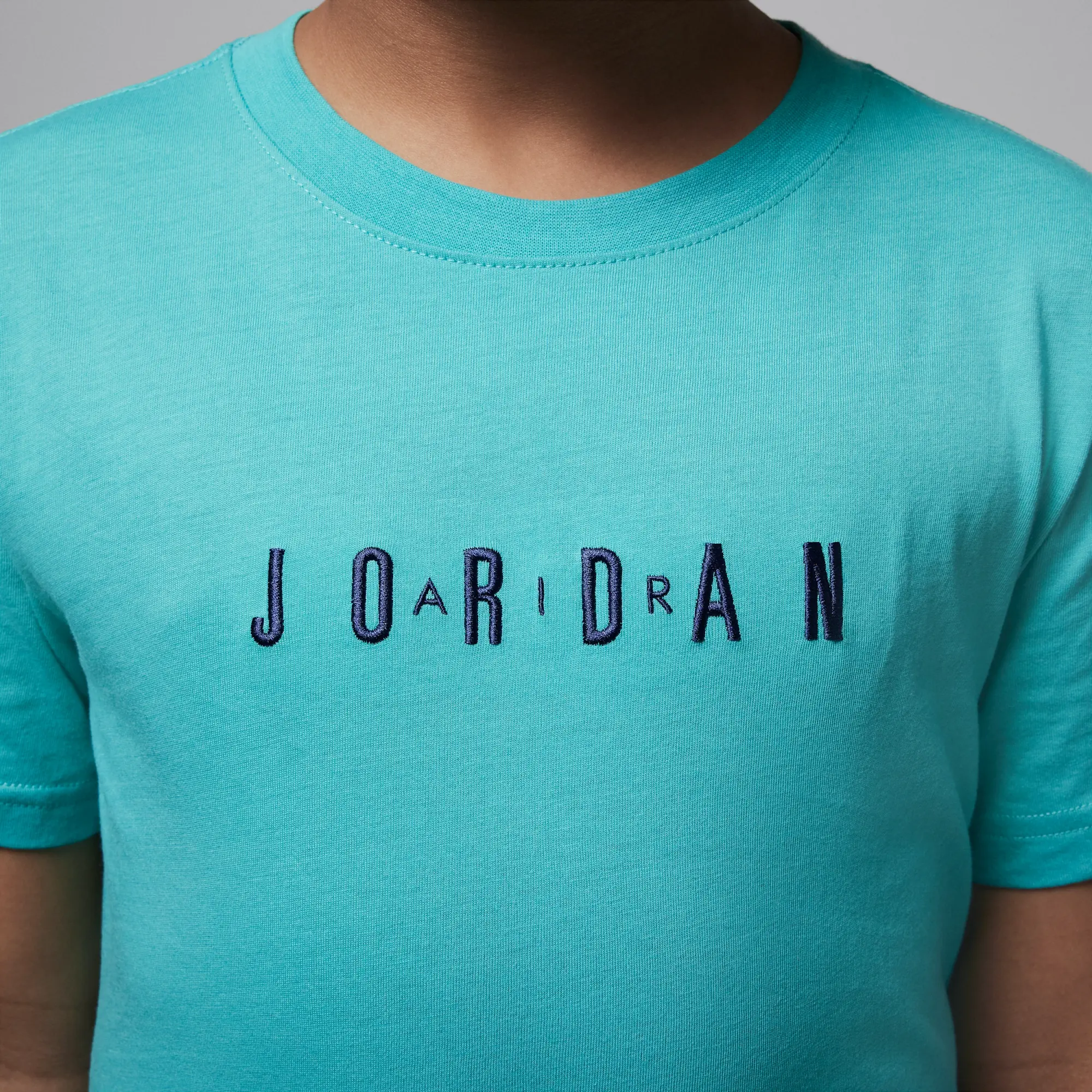 Nike Jordan Older Kids' Embroidered Logo T-Shirt - Green