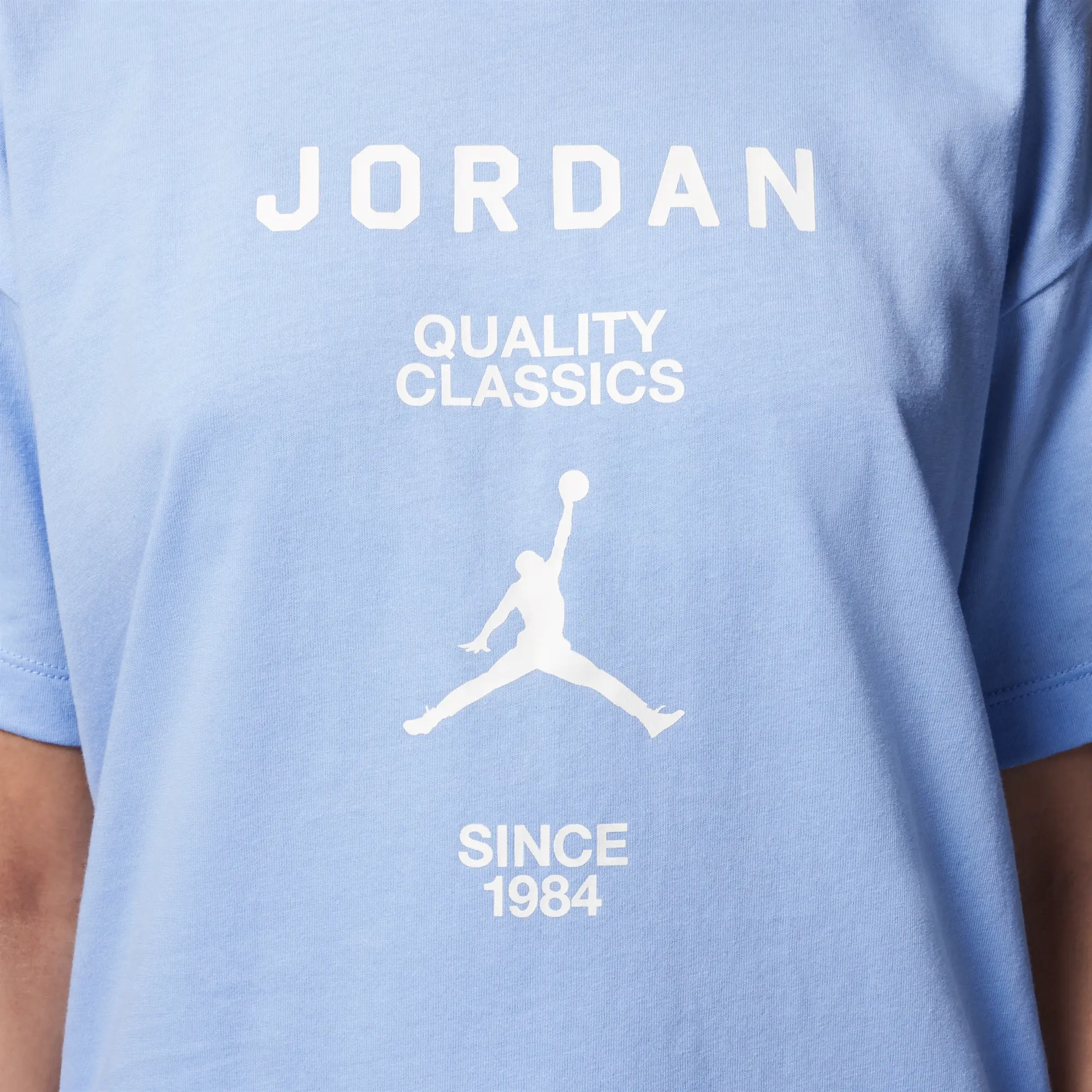 Nike Jordan Older Kids' Graphic T-Shirt - Blue - Cotton