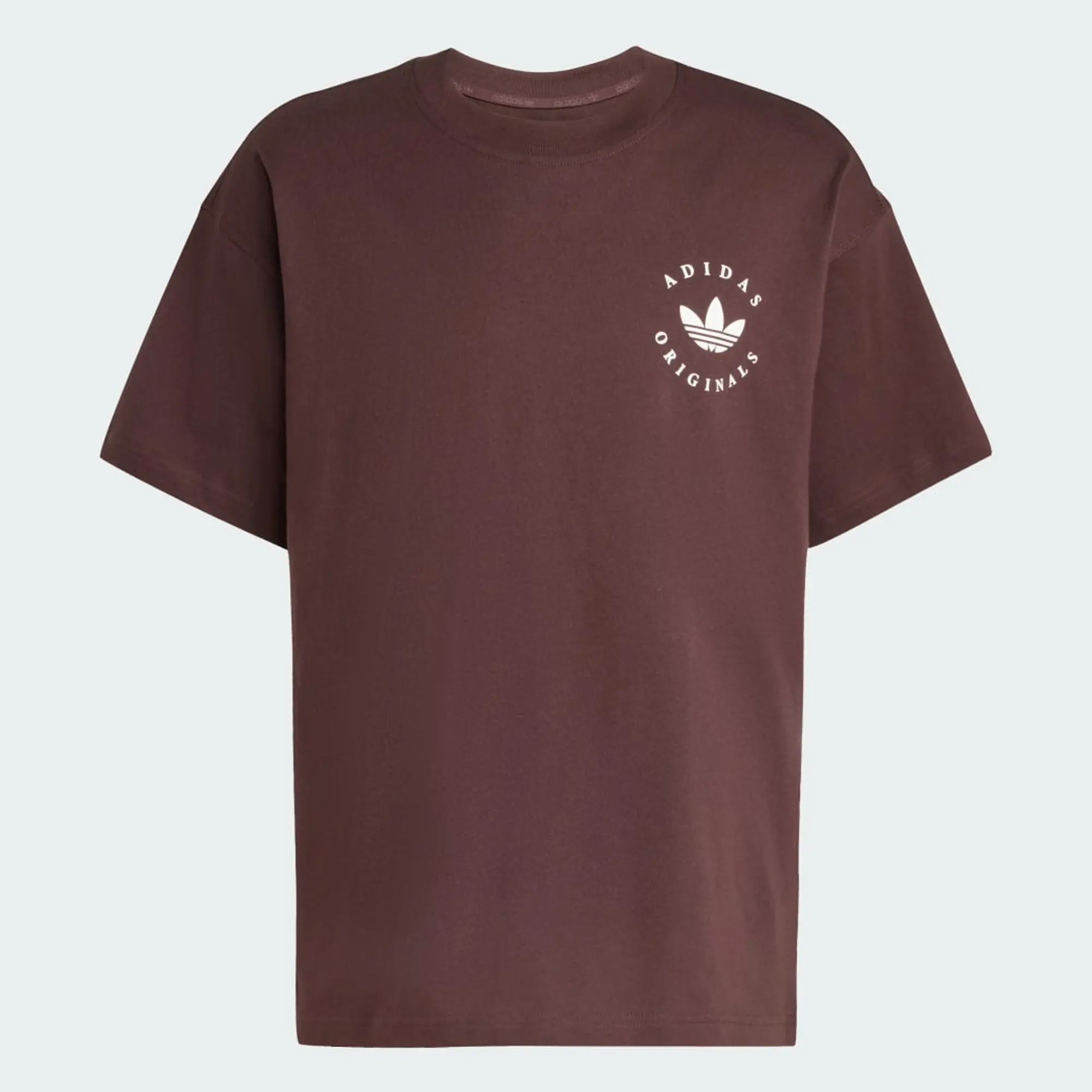 adidas Curved adidas Trefoil Logo GFX T-Shirt