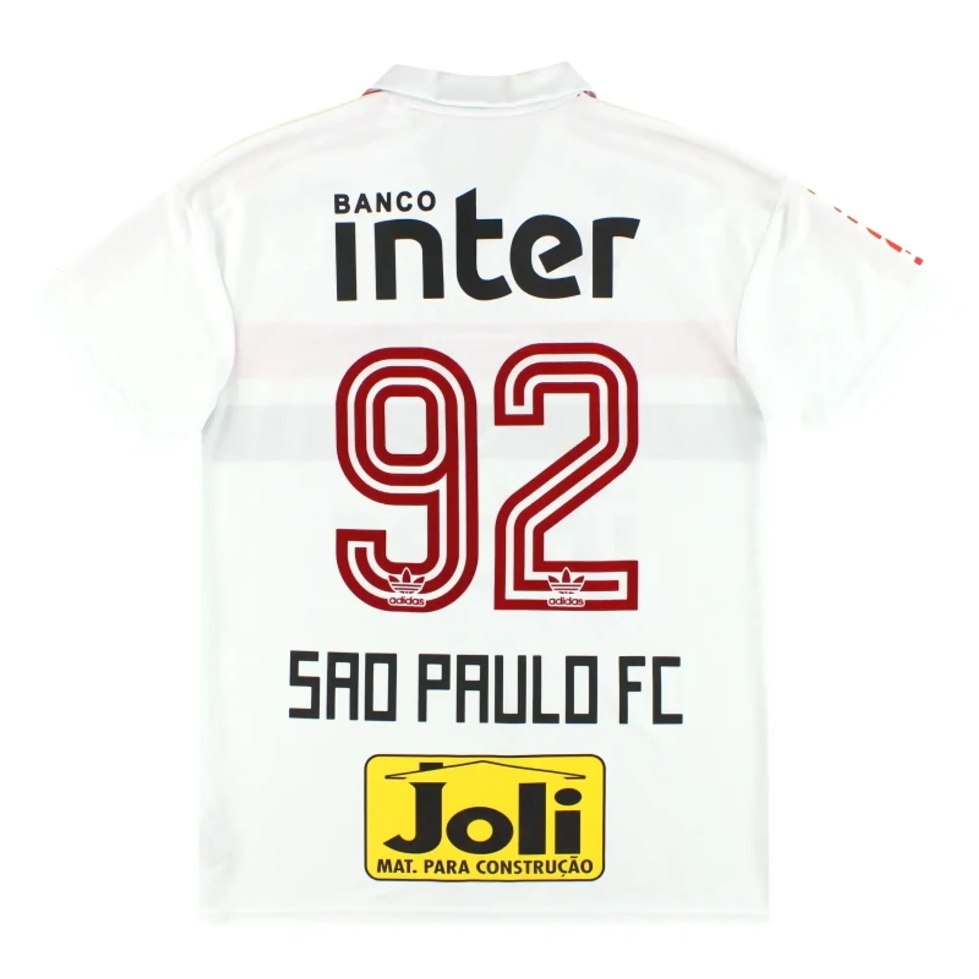 2018 Sao Paulo adidas Home Shirt #92 *Mint* L - Central and South American Clubs / Mint / Large