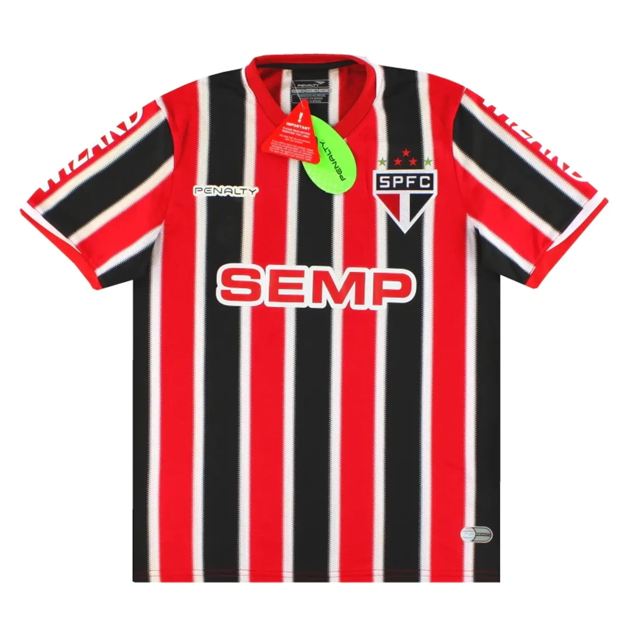 2014 Sao Paulo Penalty Away Shirt *w/tags* M - Central and South American Clubs / w/tags / Medium
